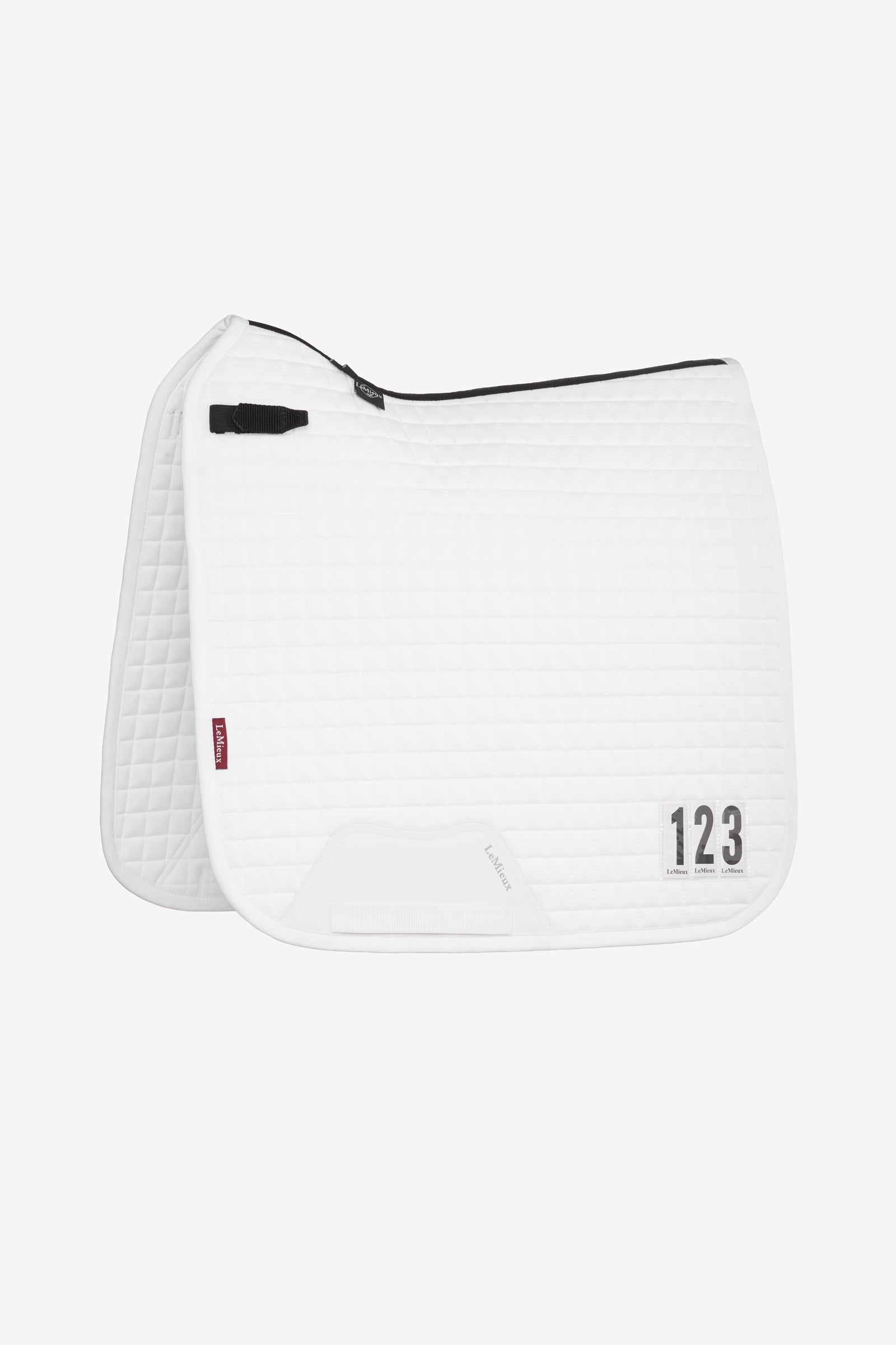 LeMieux Cotton Dressage Competition Square Saddle Pad Saddle Pads