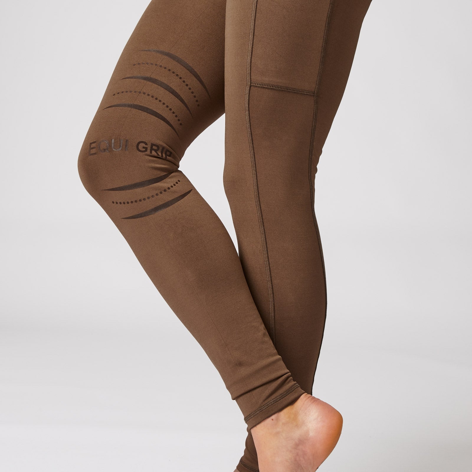 Horze Women's Silicone Full Seat Riding Tights with Phone Pockets Womens Breeches
