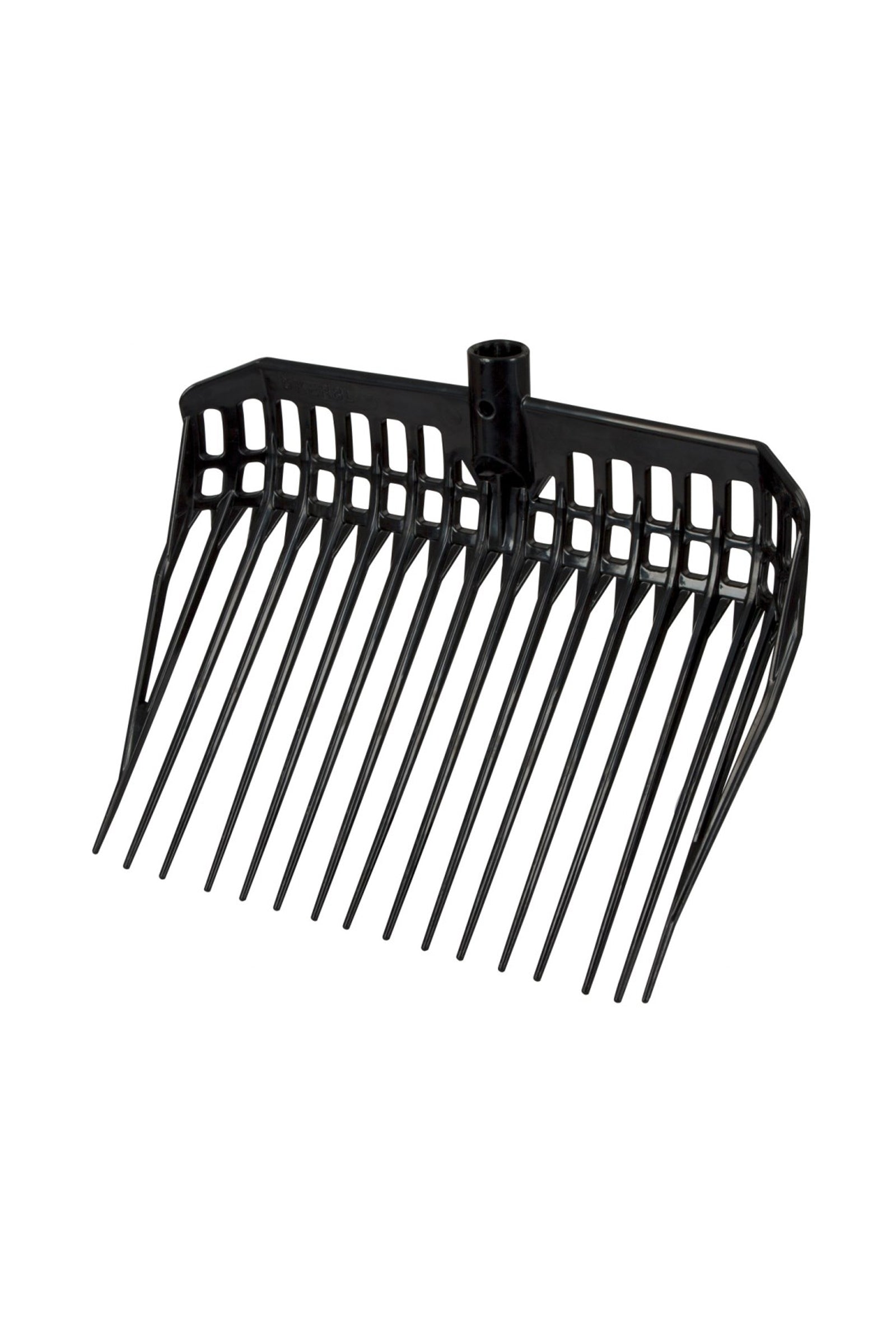 Kerbl Litter Fork EcoFork with metal handle with D-grip Stable Equipment