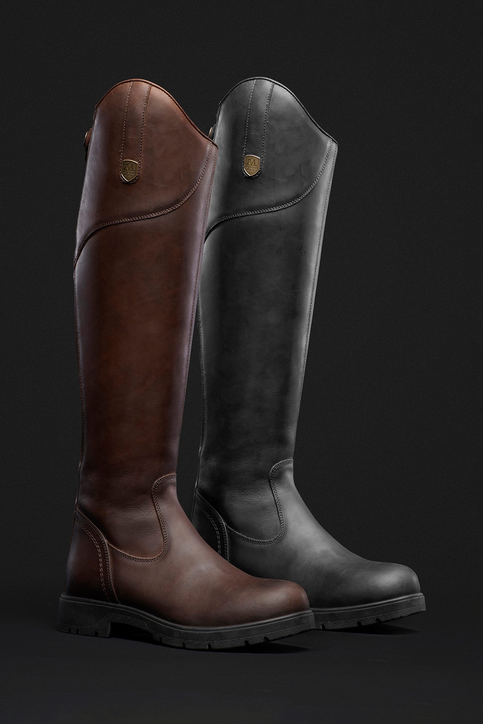 Tap Riding Boots Mountain Horse Wild River Tall Riding Boots – Dark Brown – horze