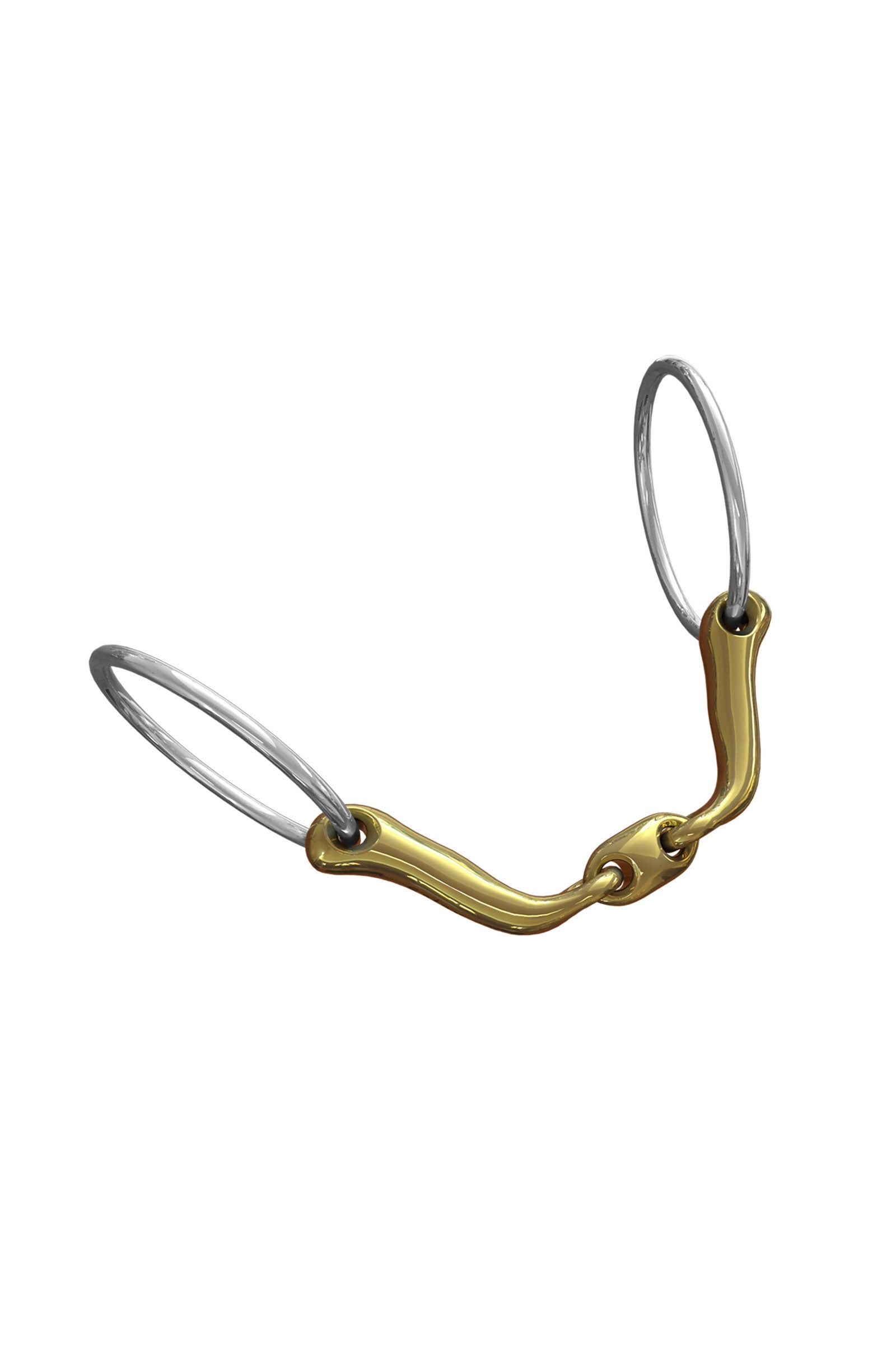 Neue Schule Bits NS Bits Verbindend 12mm 70mm Loose Ring Horse Bits