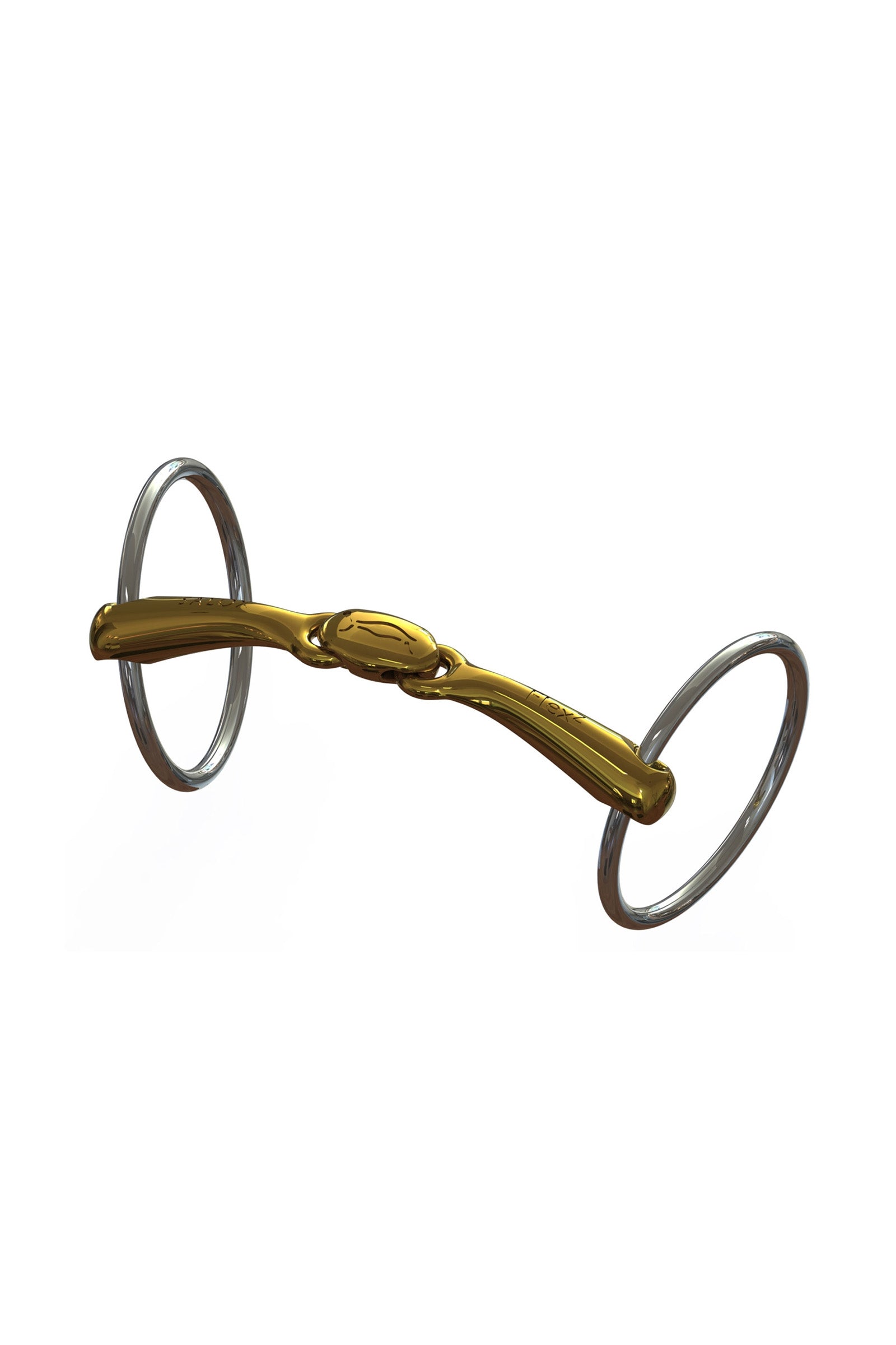Neue Schule Bits NS Bits Turtle Tilt with Flex 16mm Loose Ring 55mm Horse Bits