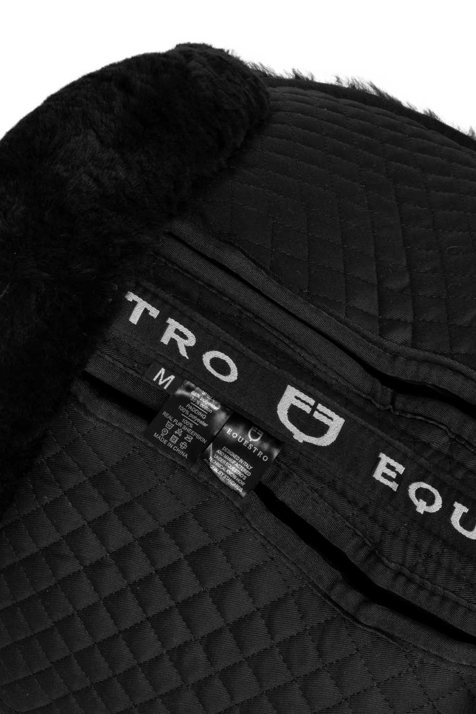 Equestro Cotton Pad With Pockets and Sheepskin Saddle Pads