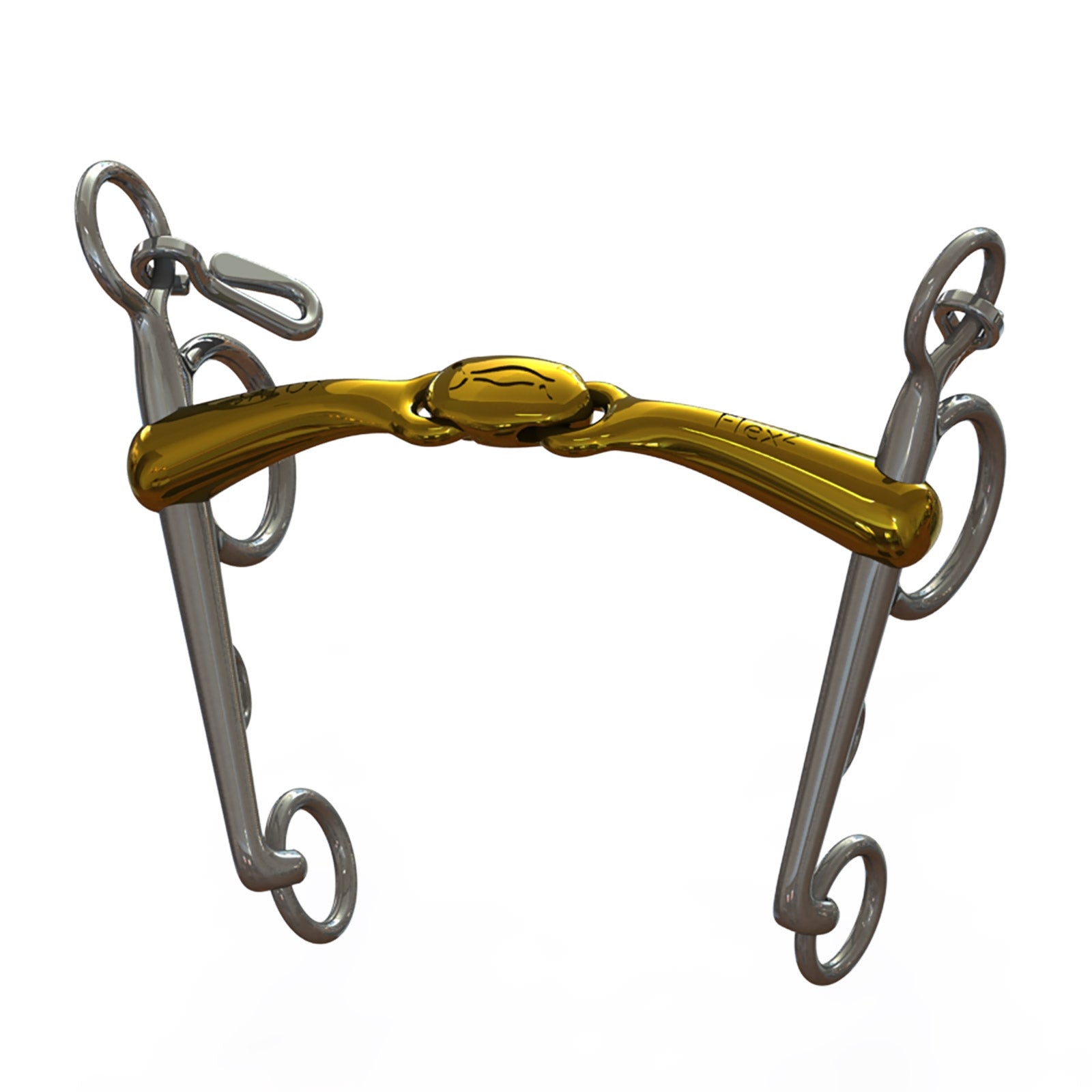 Neue Schule Bits NS Bits Turtle Tilt with Flex 16mm Pelham 7cm Horse Bits