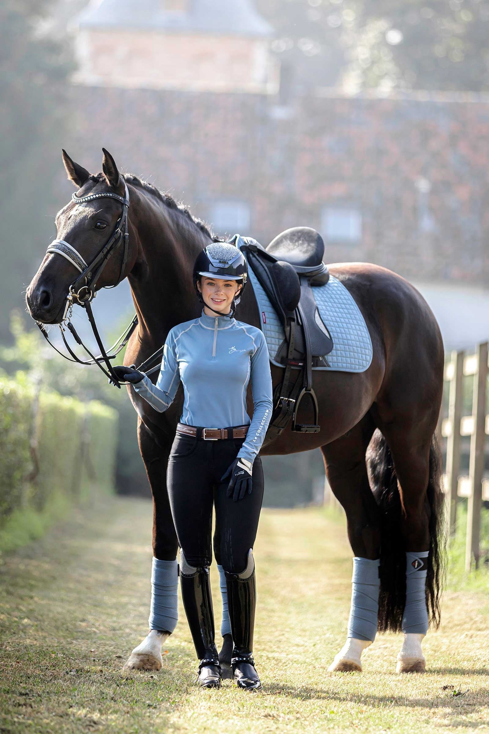 LeMieux Suede Square Dressage Saddle Pad Saddle Pads