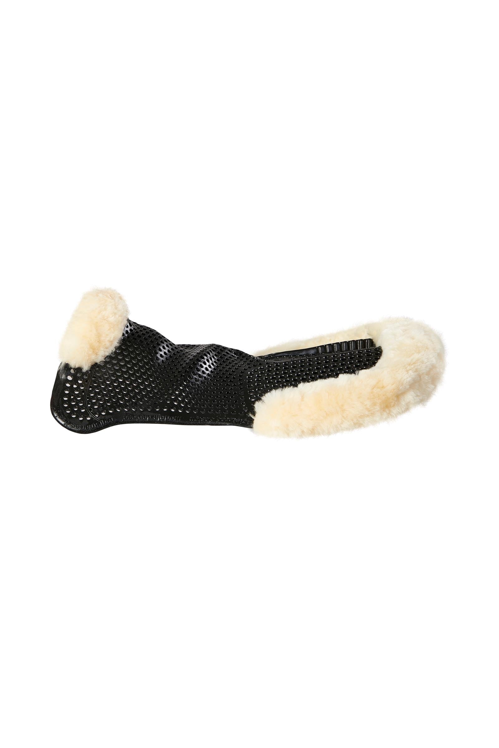 Acavallo Gel Non Slip Classic With Sheepskin Cut-Out Rear Riser Saddle Pads