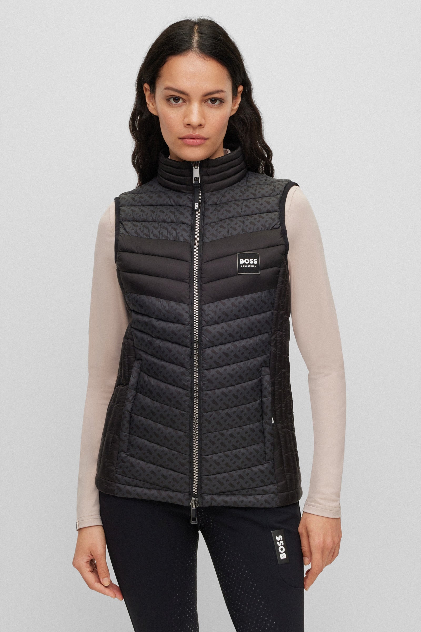 Boss Bea Monogram Women's Vest Women’s Riding Clothing