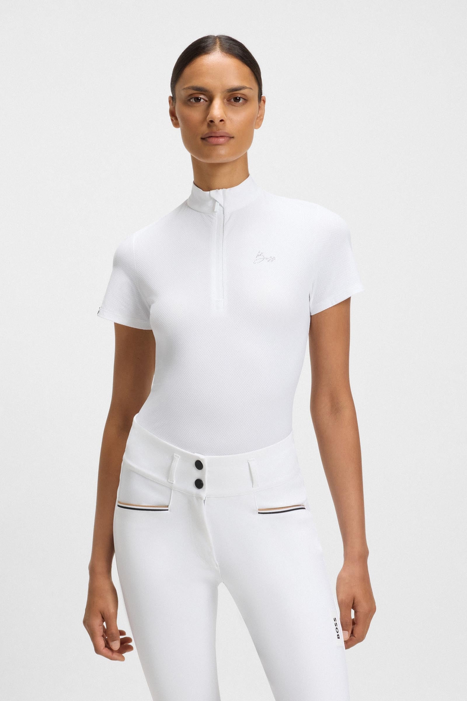 BOSS Equestrian Boss Maira Womens Show Shirt Texture Women’s Riding Clothing