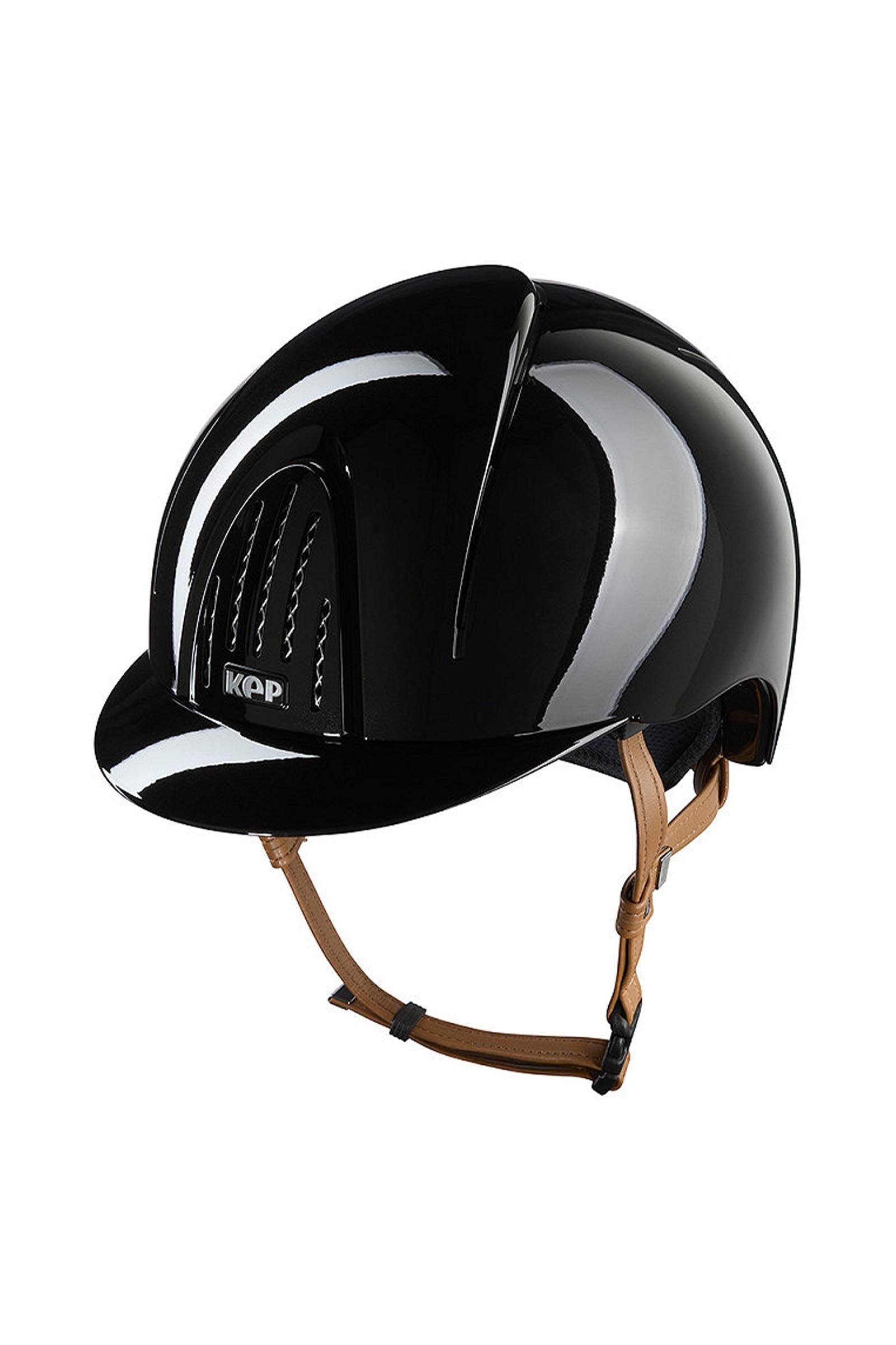 KEP Helmets KEP NOVA ABS Metal Polish/Beige Riding Helmet Safety Equipment