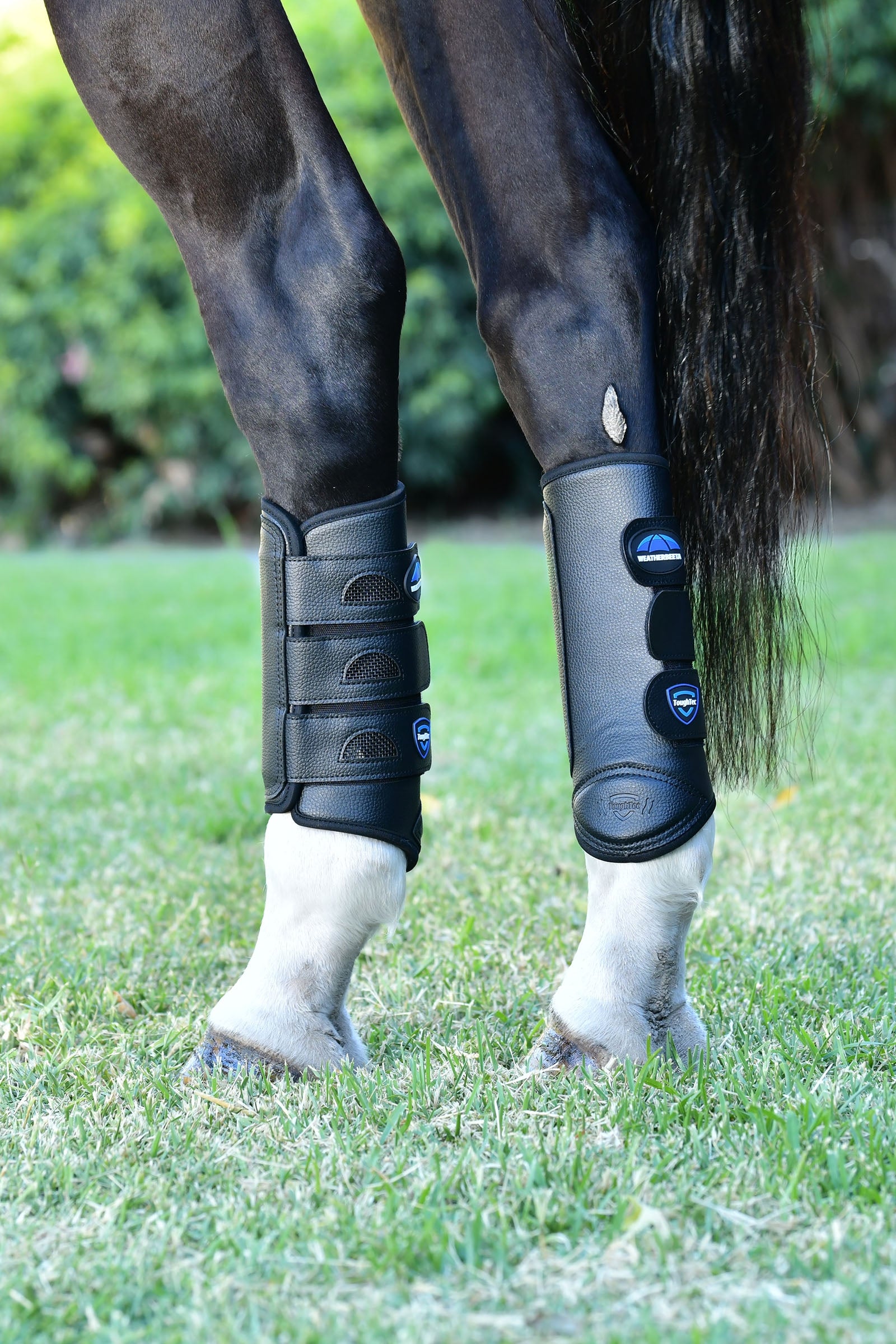 Weatherbeeta Tough-Tec Eventing Hind Boots Leg & Hoof Protection