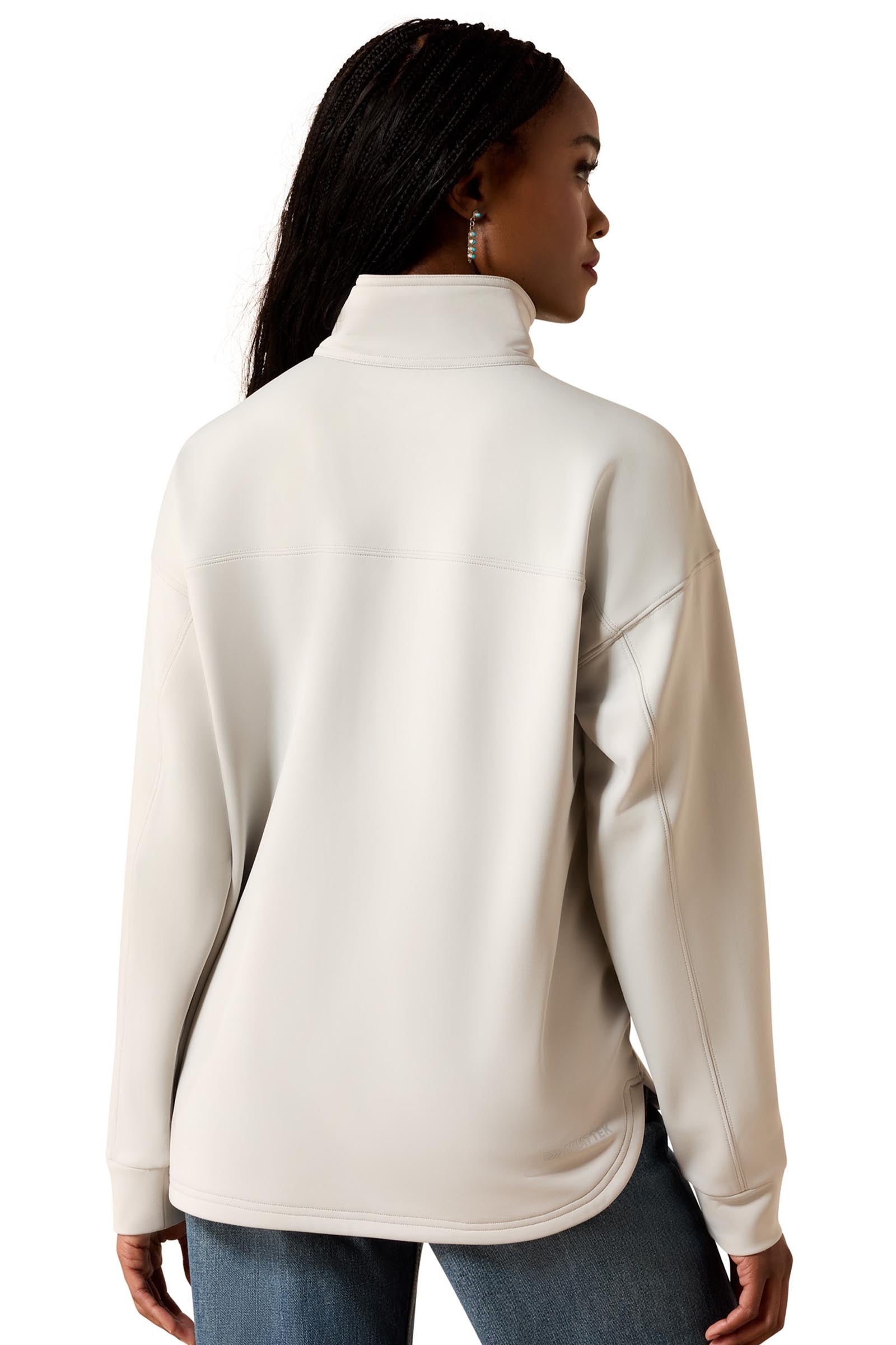 Ariat Women's Breeze Logo 1/2 Zip Sweatshirt Women’s Riding Clothing