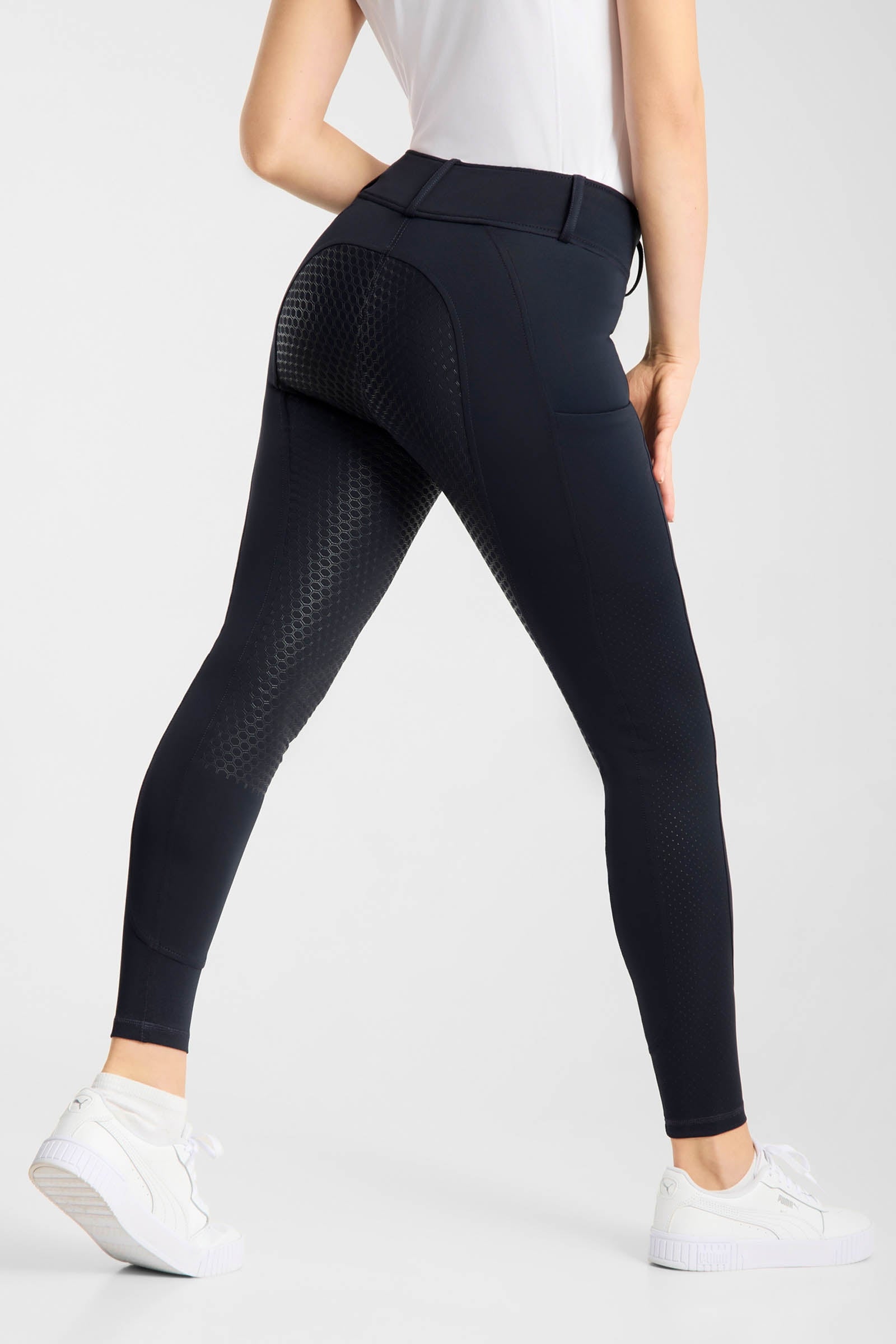 Horze Matilda Women´s Perforated Fullgrip Breeches Womens Breeches