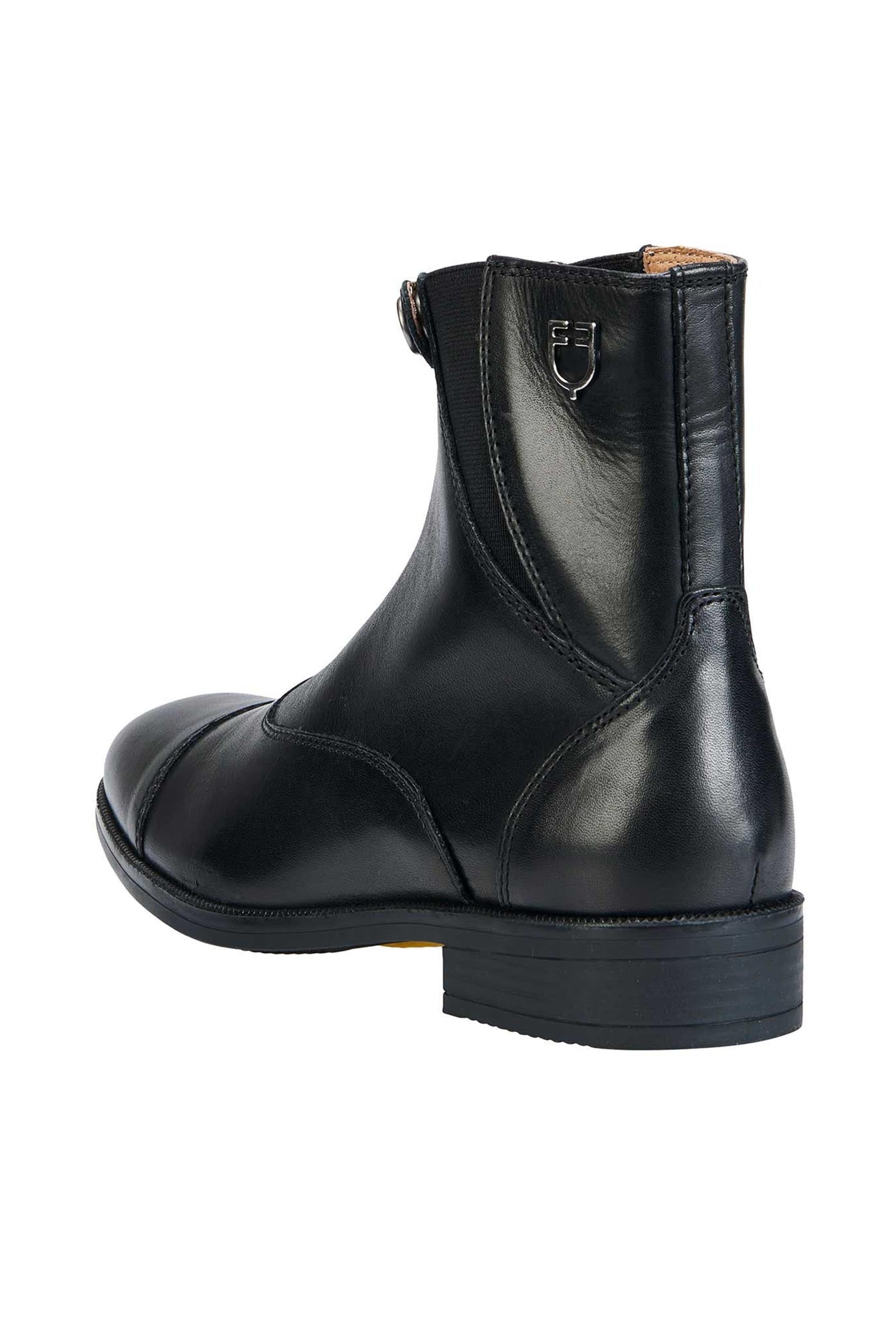 Equestro Unisex Ankle Boots With Front Zip Maximum Comfort Riding Boots & Riding Shoes