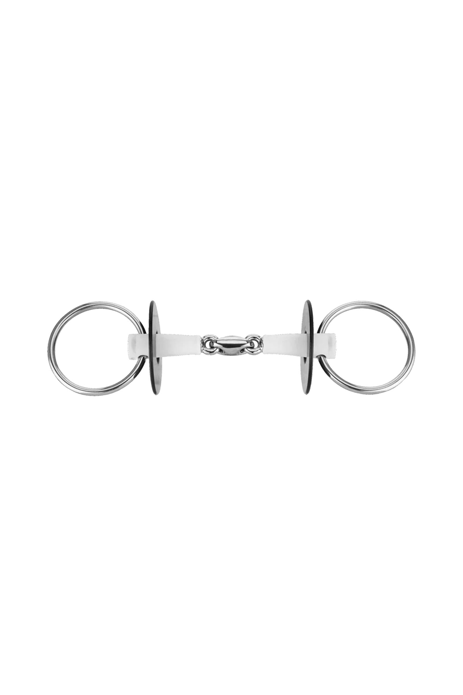 Sprenger Nathe Control Bit, Double Jt. 18mm, Thermoplastic Horse Bits