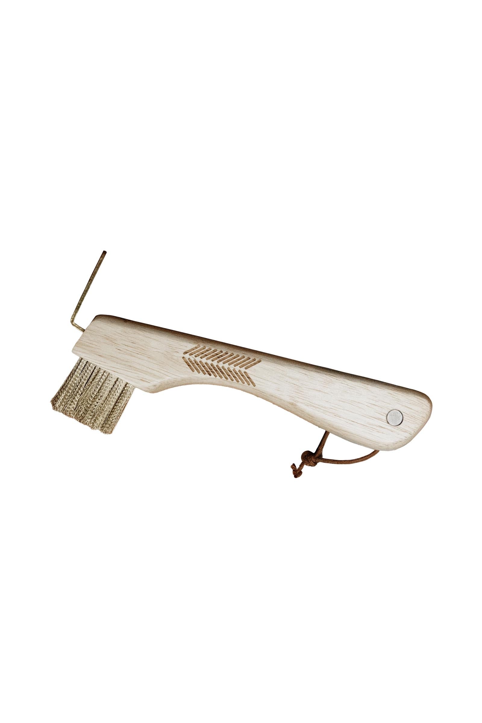Grooming Deluxe Hoof Pick With Metal Bristle & Magnet Horse Grooming Tools