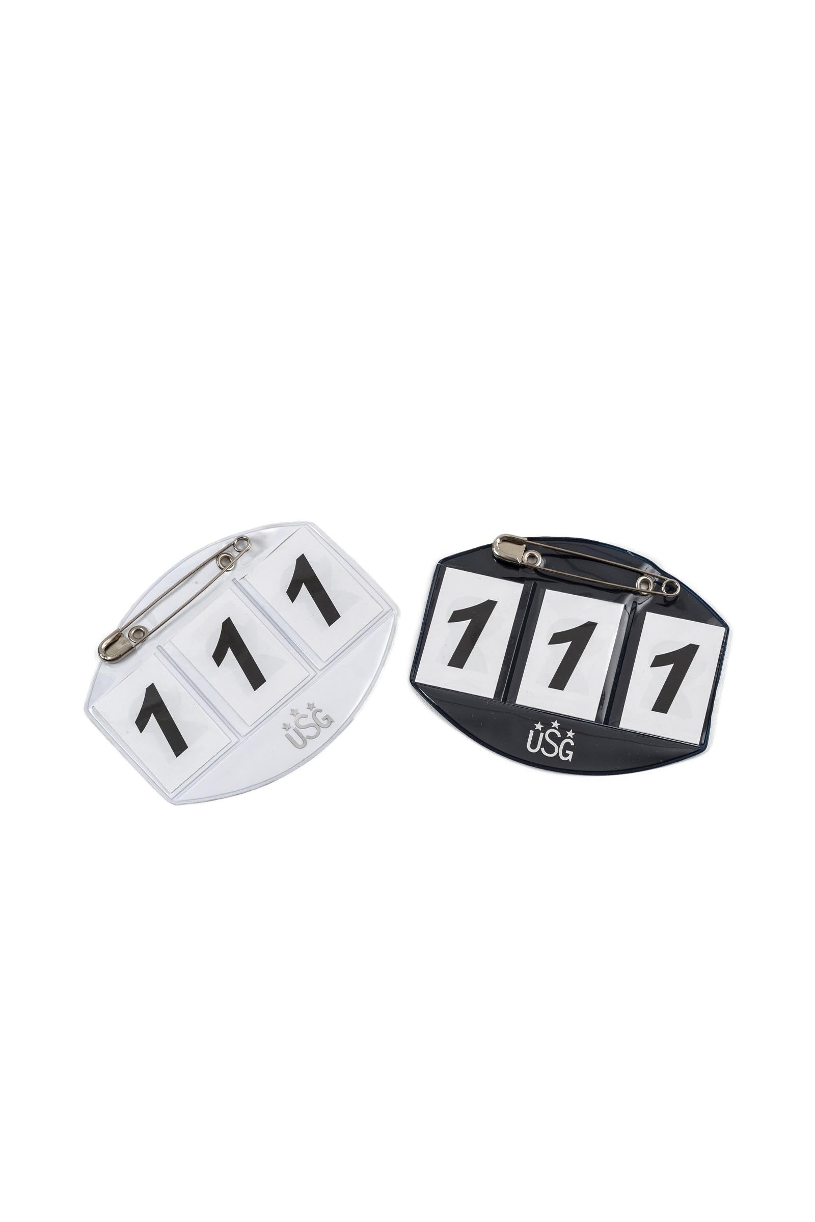 USG 3-Digit Horse Starting Number With Safety pin Women’s Riding Clothing