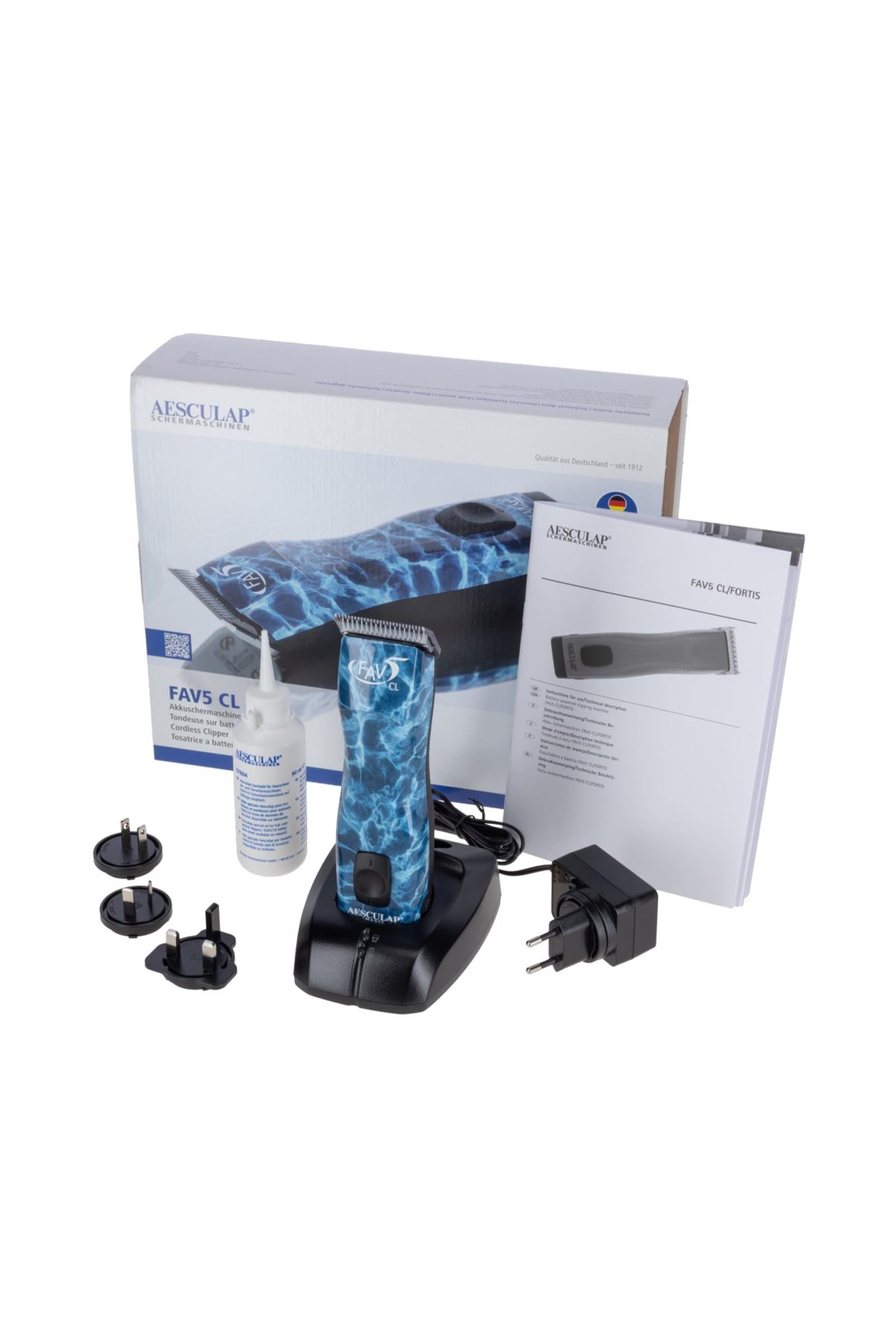 Aesculap FAV5 CL Cordless Clipper Horse Clipping & Trimming Tools