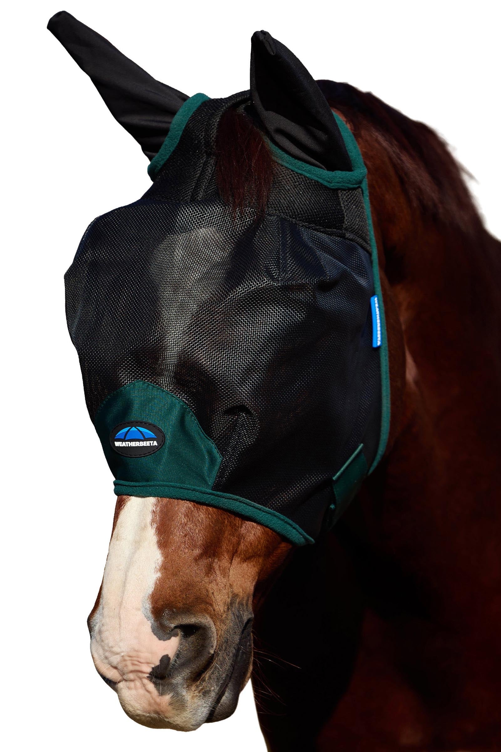 Weatherbeeta Comfitec Durable Mesh Fly Mask With Ears Antifly Protection for Horses