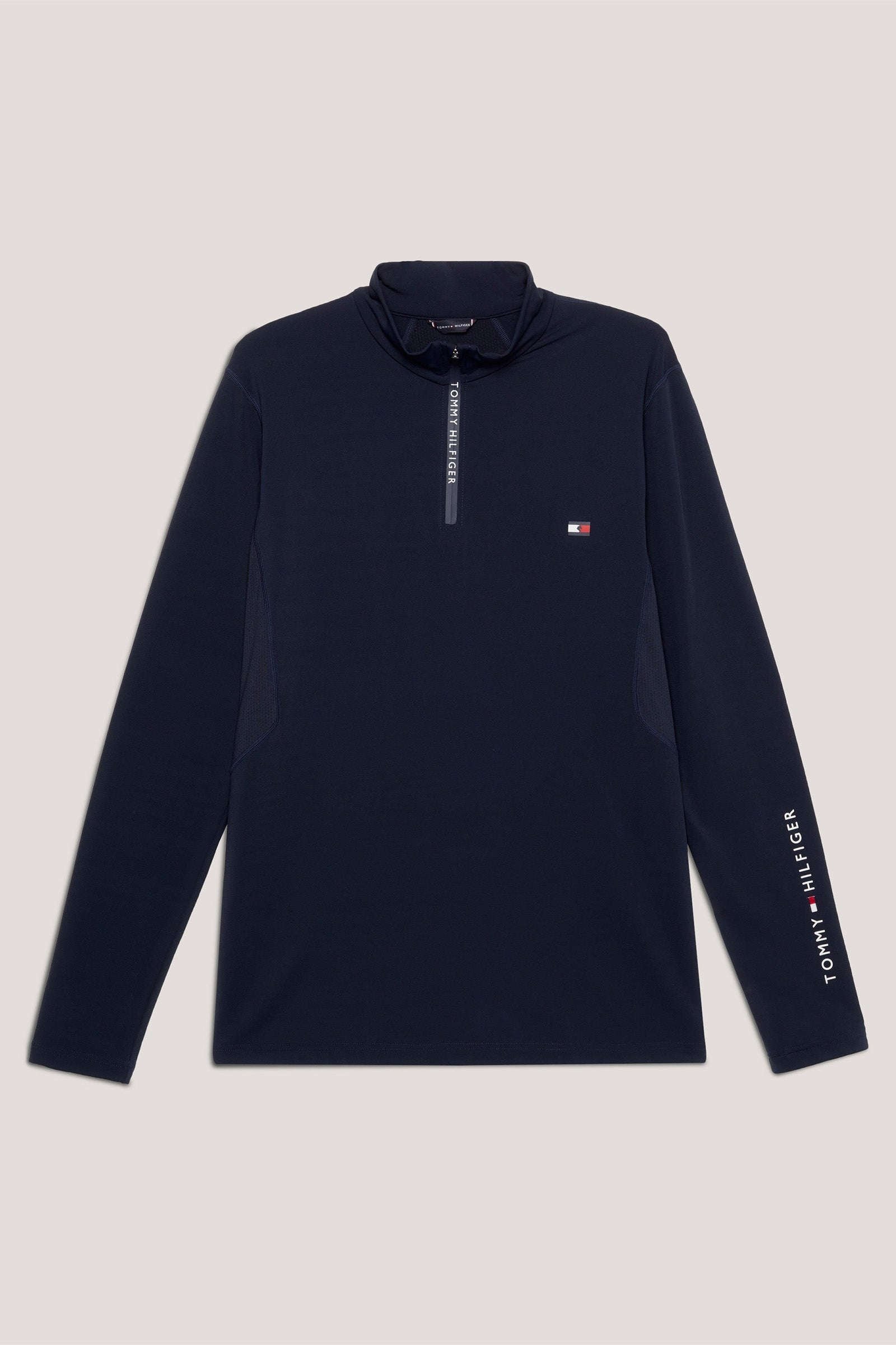 Tommy Hilfiger Equestrian 1/4 Zip Men' s Thermo Shirt Mens Riding Clothing
