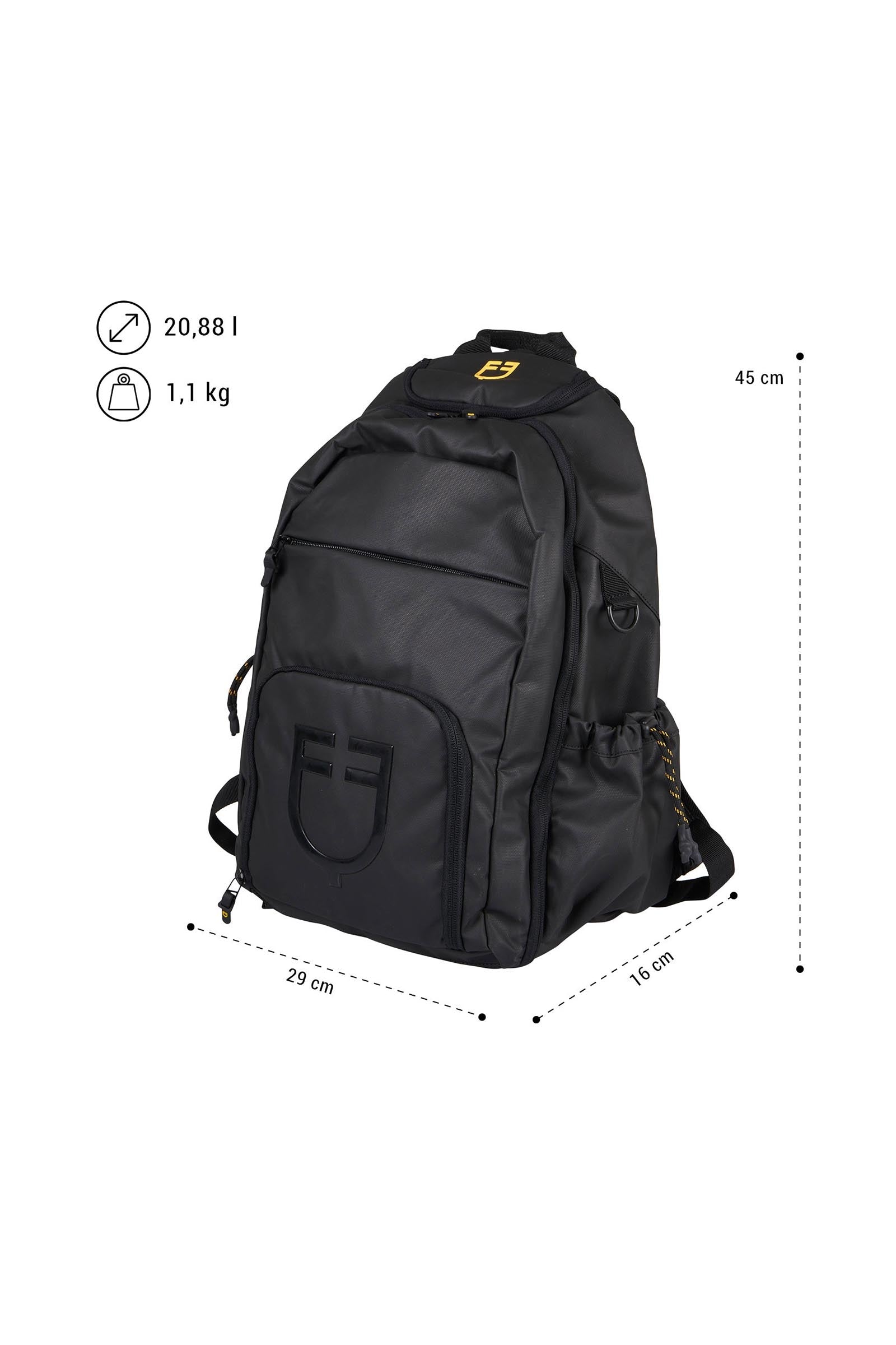 Equestro Multi-Pocket Unisex Technical Backpack Accessories