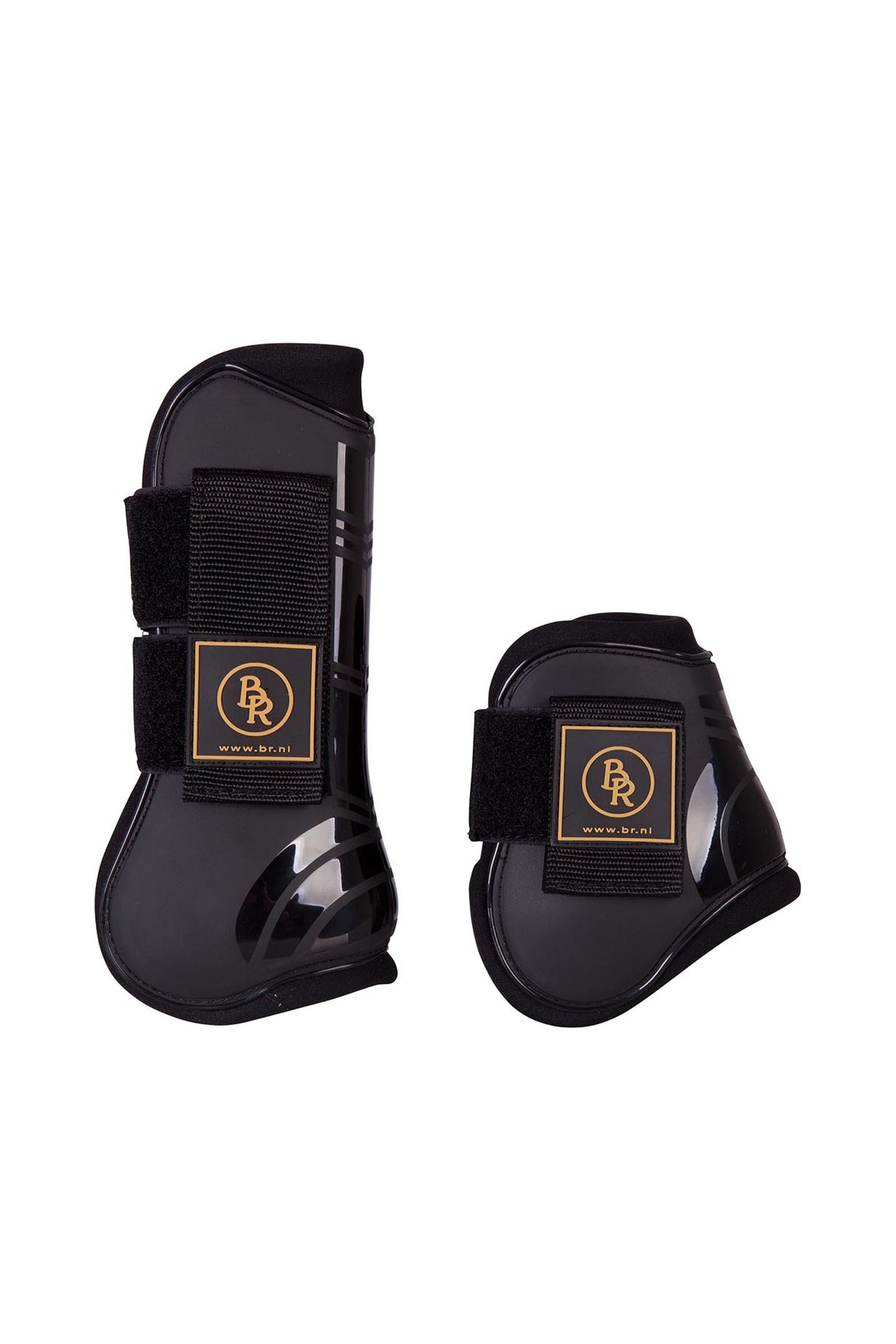BR Pro Tech Tendon & Fetlock Neoprene Boots Set Leg & Hoof Protection