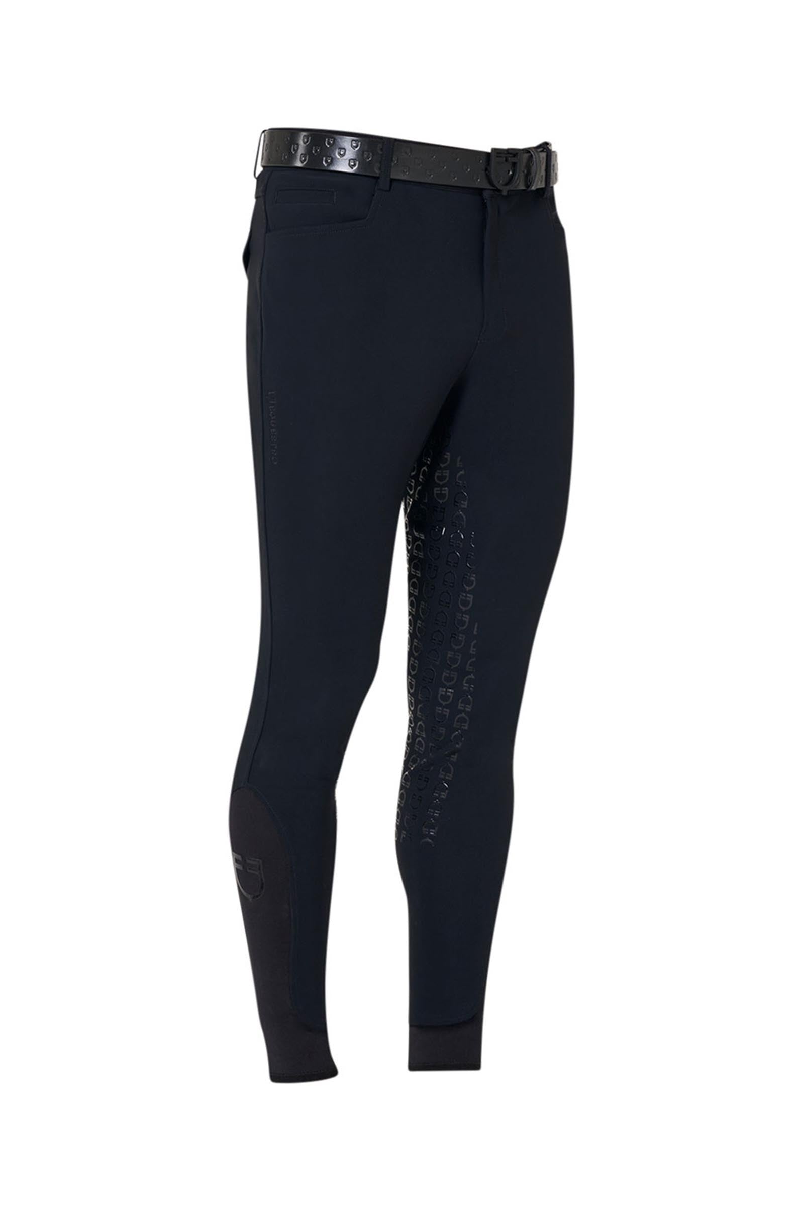 Equestro Men's Slim Fit Full Grip Breeches Mens Riding Clothing