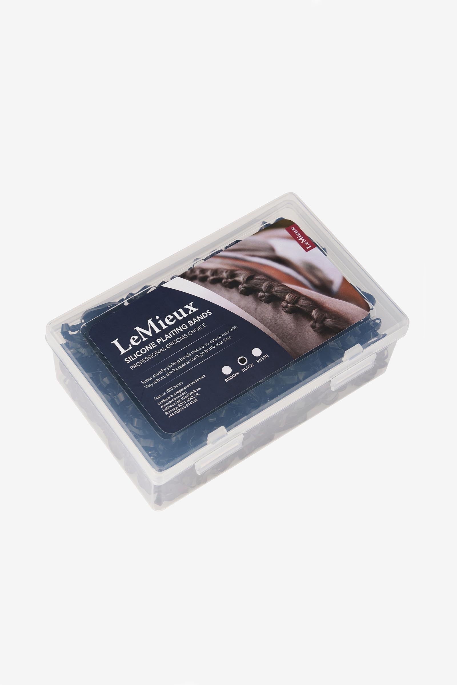 LeMieux Silicone Plaiting Bands Horse Grooming Tools