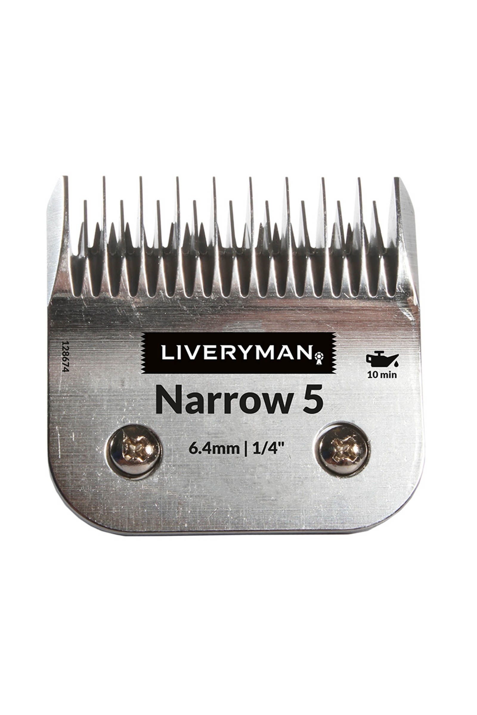 Liveryman A5 Blade Narrow 5 Skip Tooth, 6.4 mm Horse Clipping & Trimming Tools