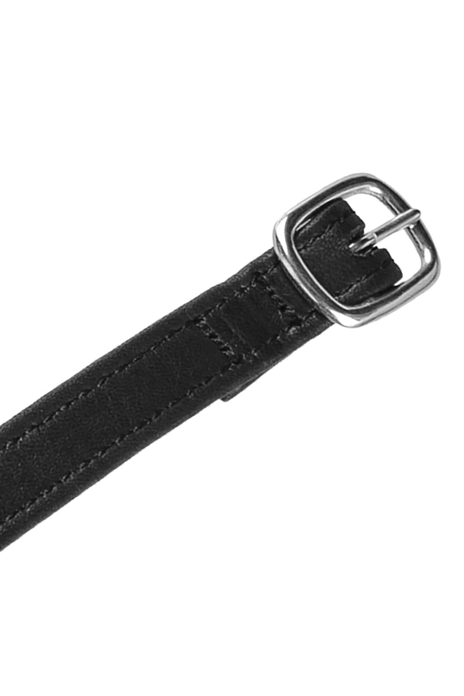Equestro Spur Straps in Double Leather and Silver Buckle Riding Whips, Crops & Spurs