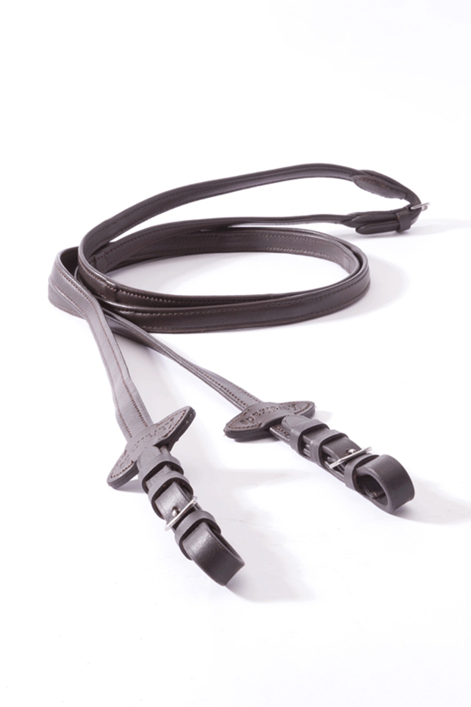 Kavalkade Soft Leather Reins With 5 Stops, 16 mm Bridles & Reins