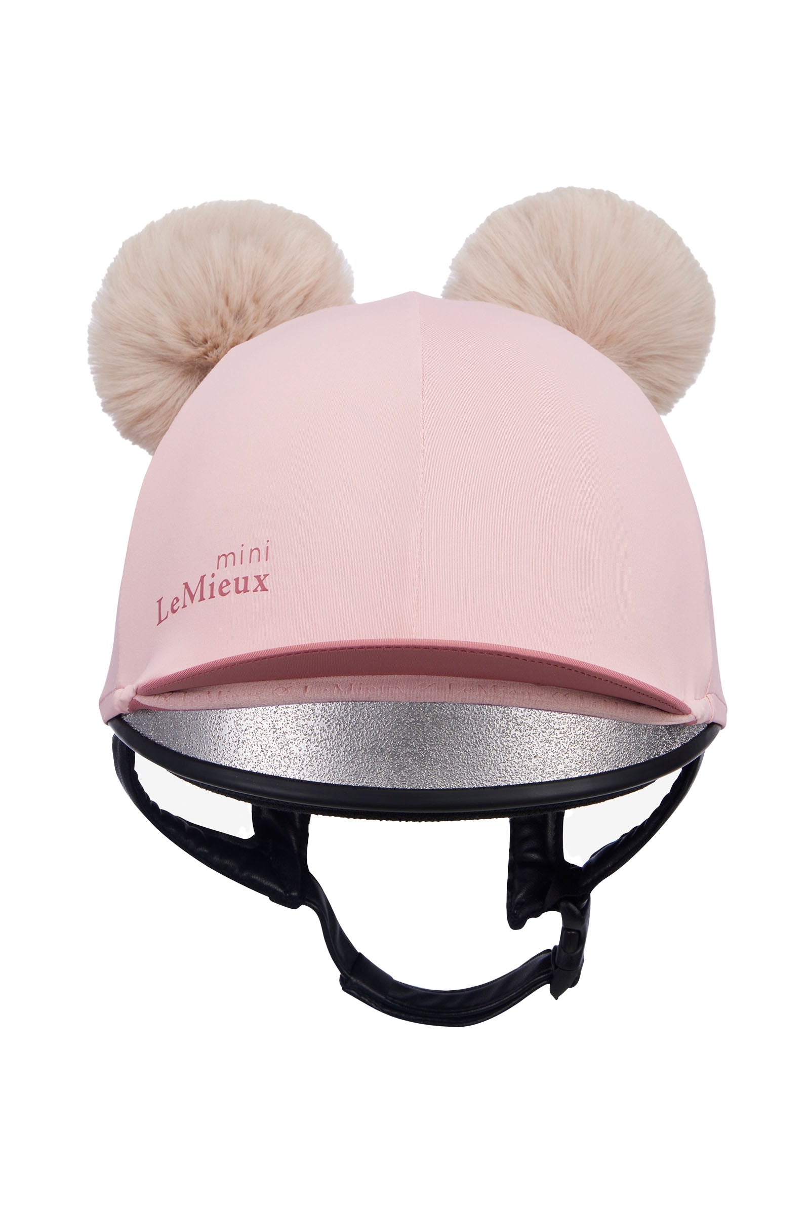 LeMieux Mini Double Pom Hat Silk Accessories