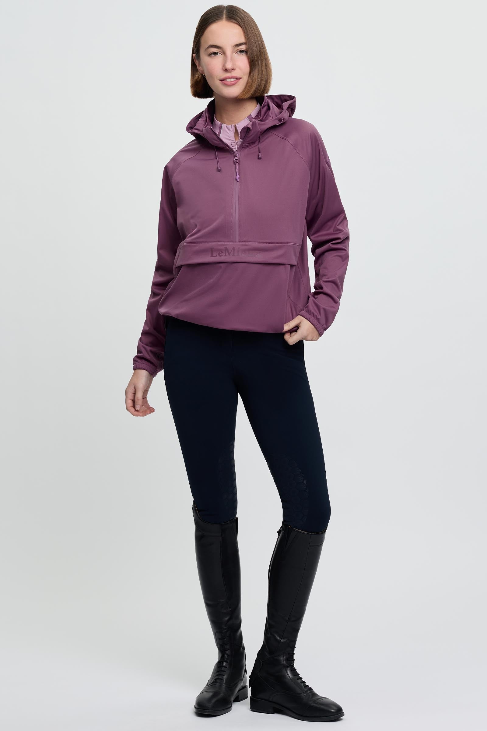 LeMieux Perri Women's Half Zip Waterproof Jacket Women’s Riding Clothing