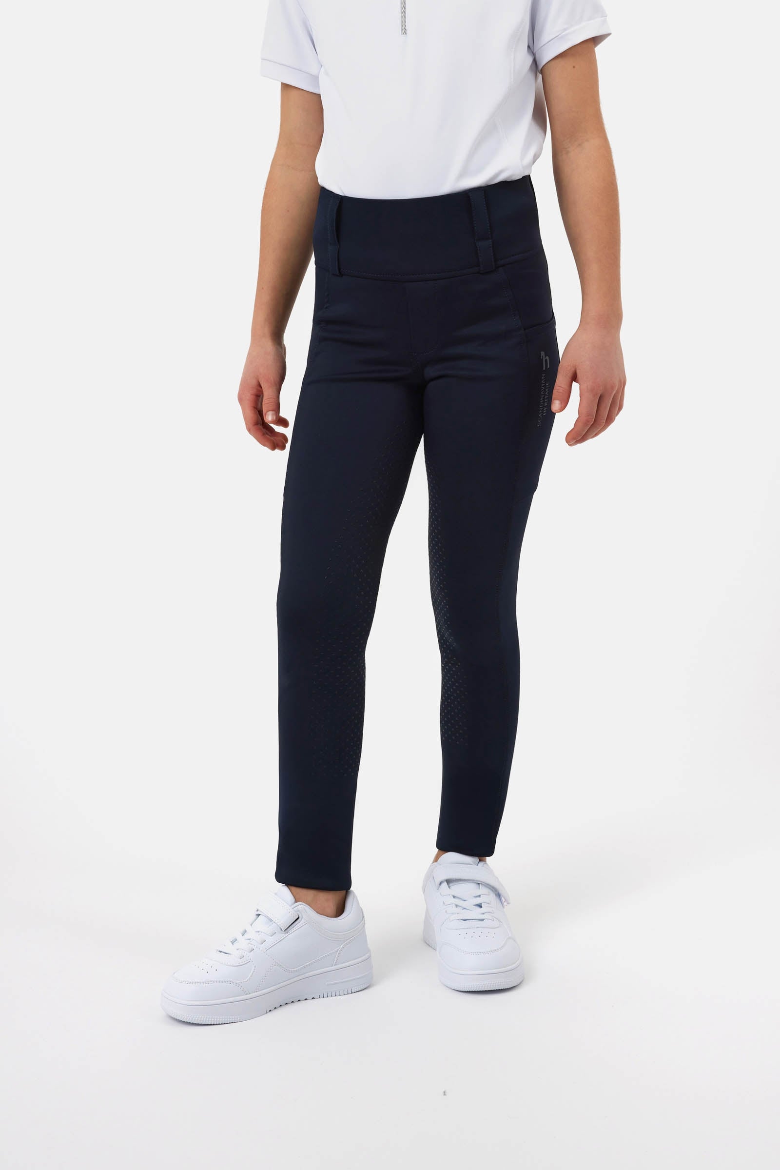 Horze Young Rider Anya Fullgrip Hybrid Breeches Kids Apparel