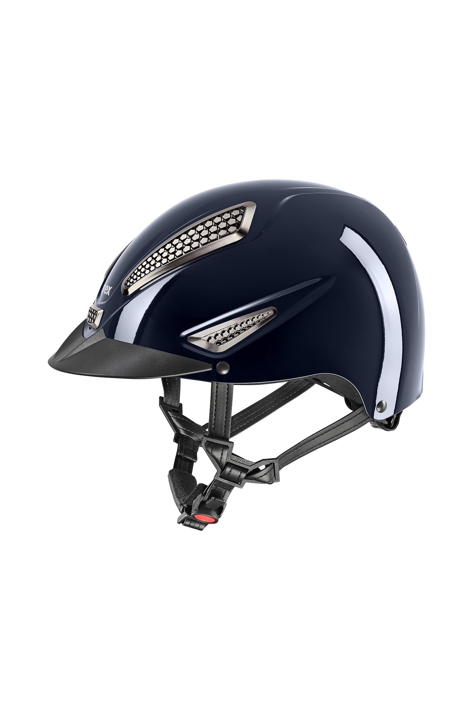 Uvex Perfexxion III Shiny Riding Helmet Safety Equipment