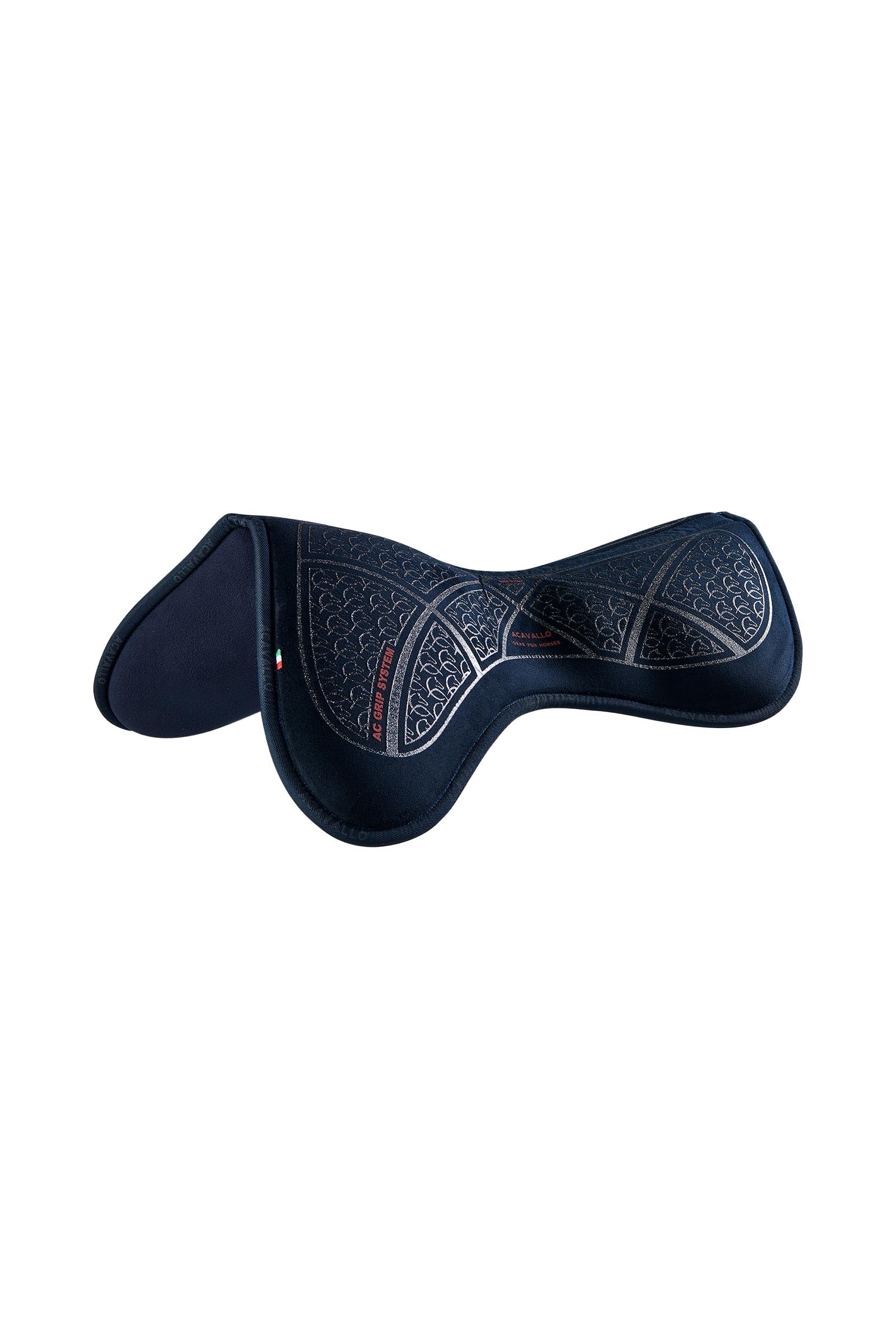 Acavallo Memory Foam Classic Jumping Pad Close Contact Suede Silicone Grip Flat Saddle Pads