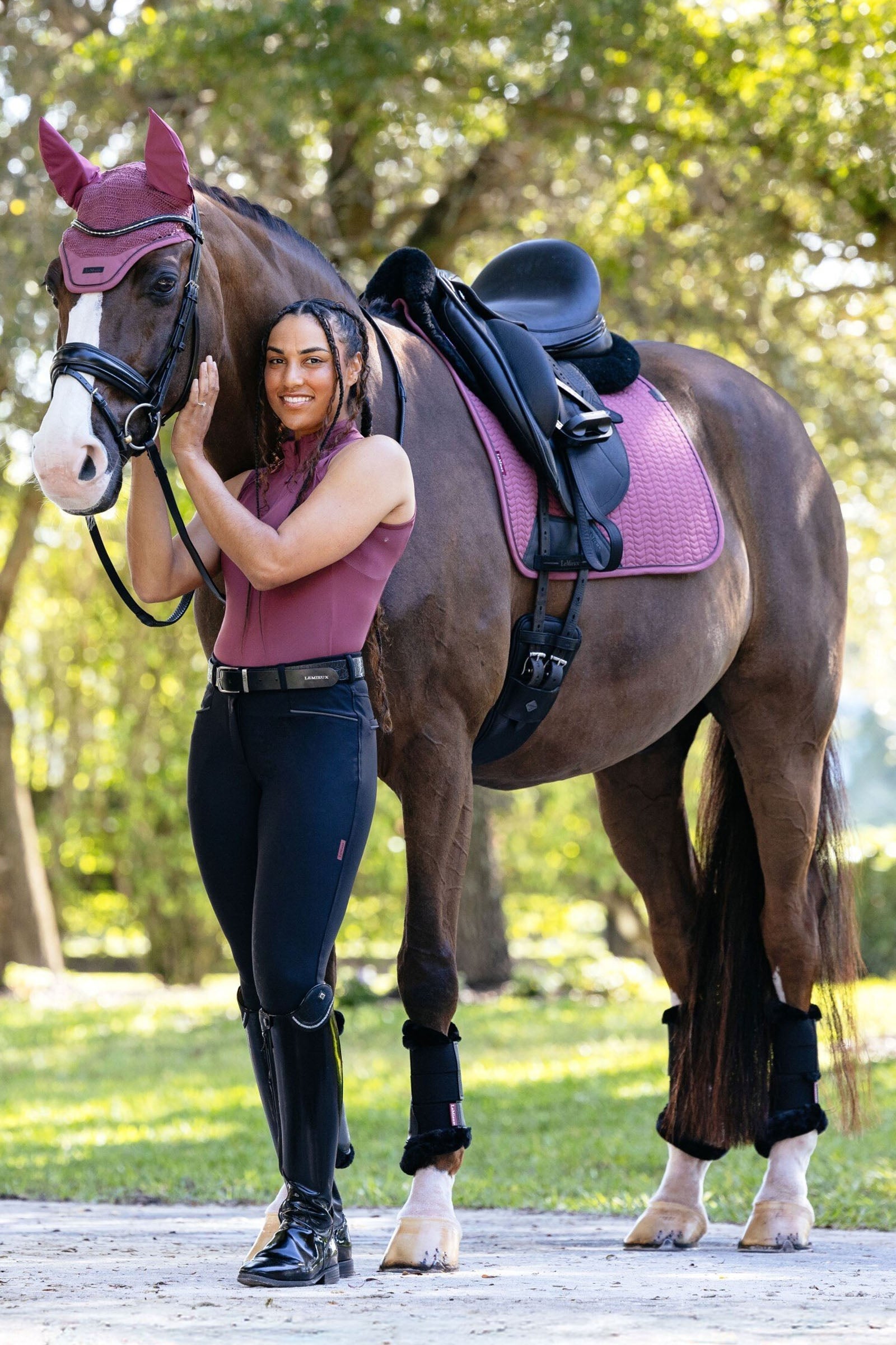 LeMieux Essence Dressage Saddle Pad Saddle Pads