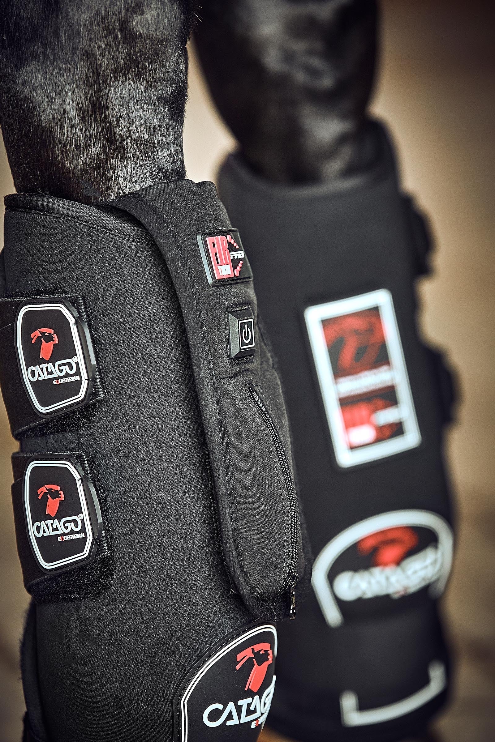 Catago FIR-Tech Pro Heatable Tendon Pad For Stable Boots Leg & Hoof Protection