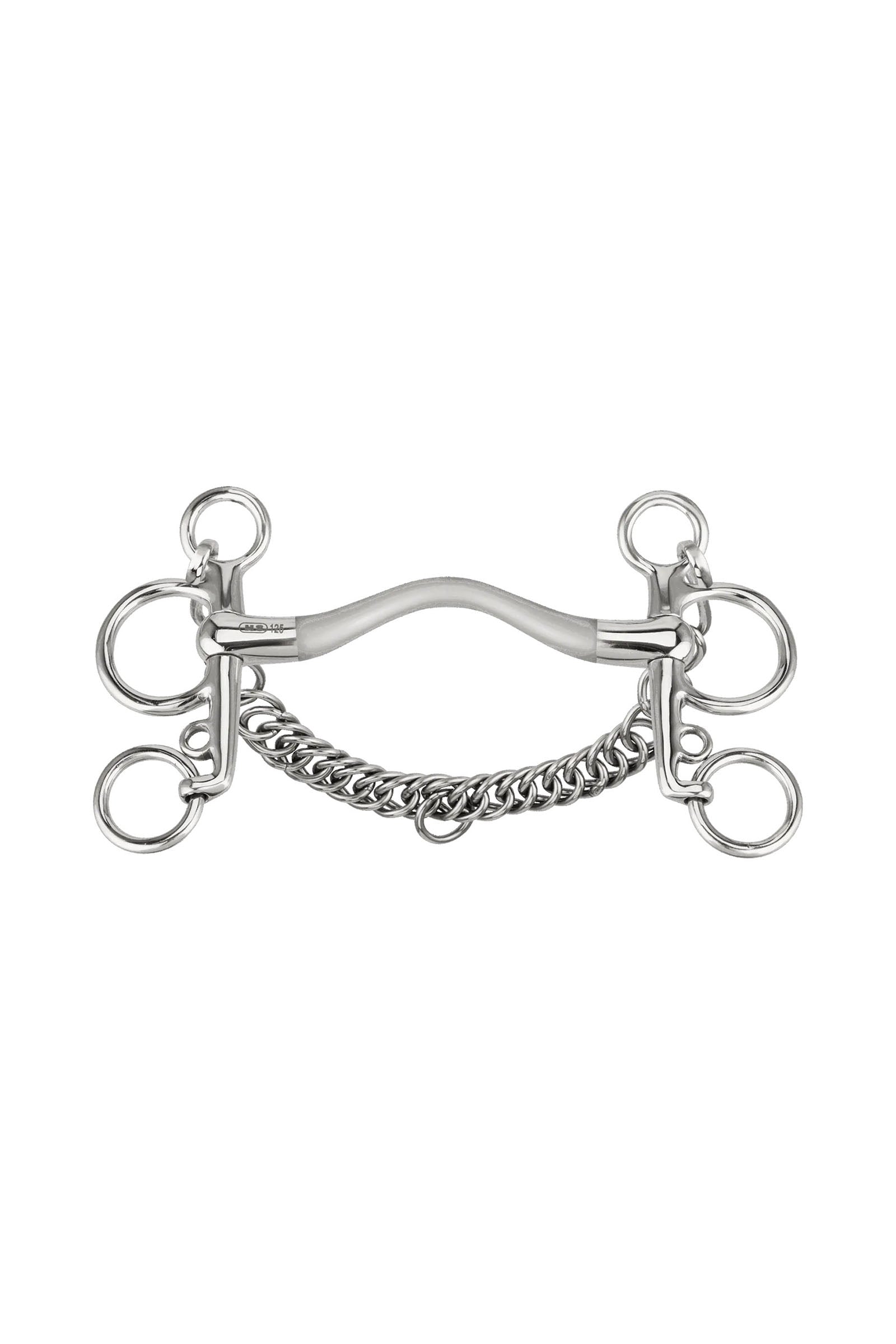 Sprenger Satinox CM Pelham, W. Port 14mm Stainless St. Horse Bits