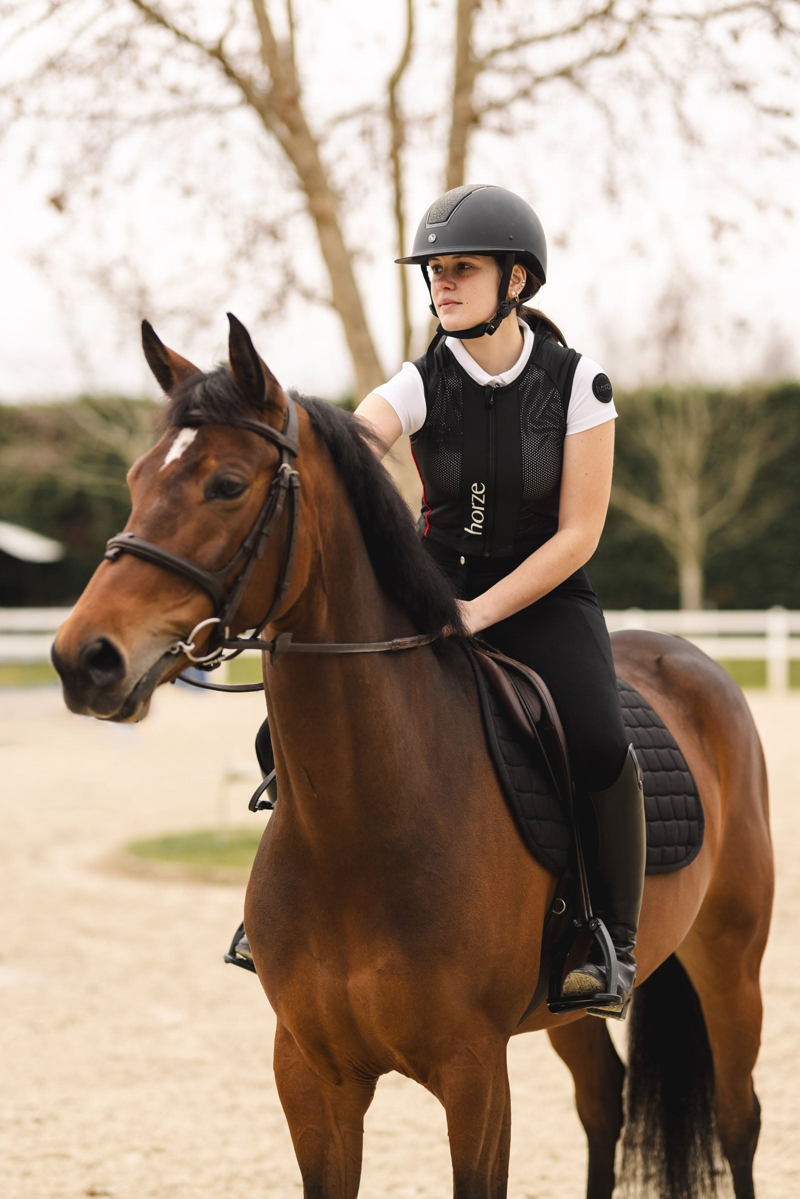 Horze LUNA Adult Back Protector Safety Equipment