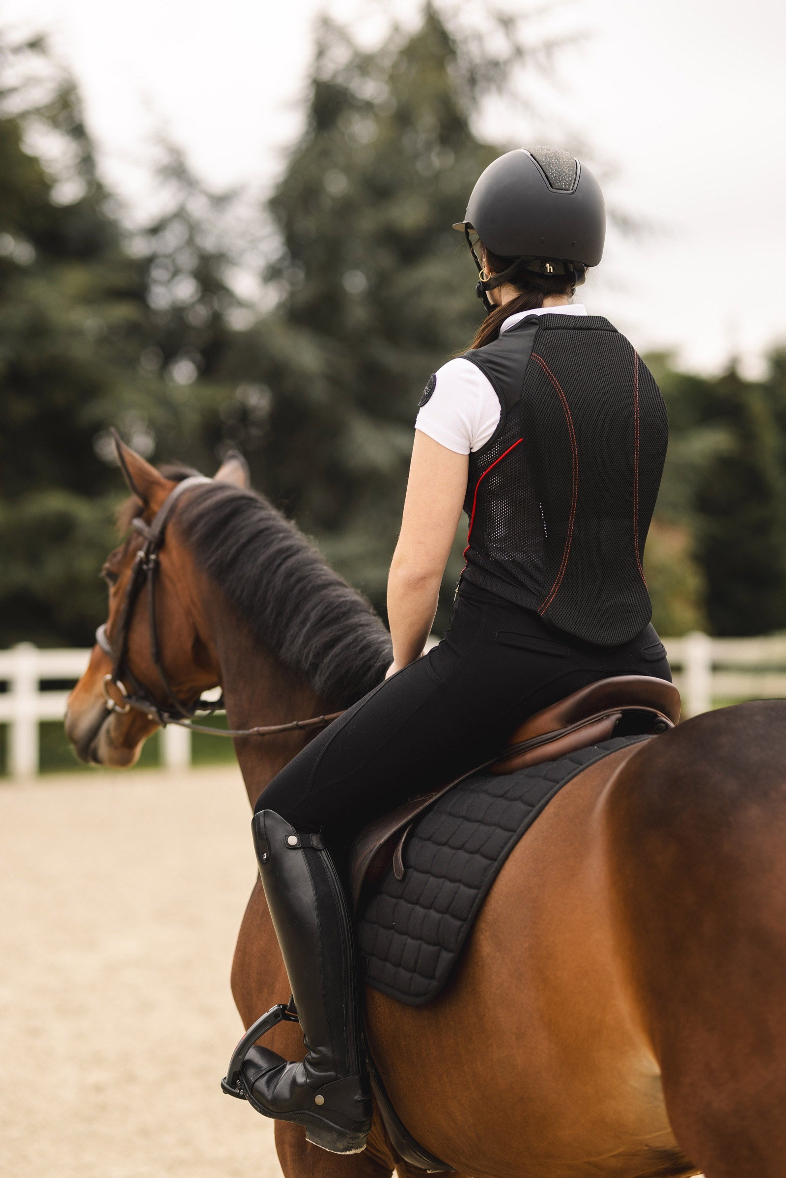 Horze LUNA Adult Back Protector Safety Equipment