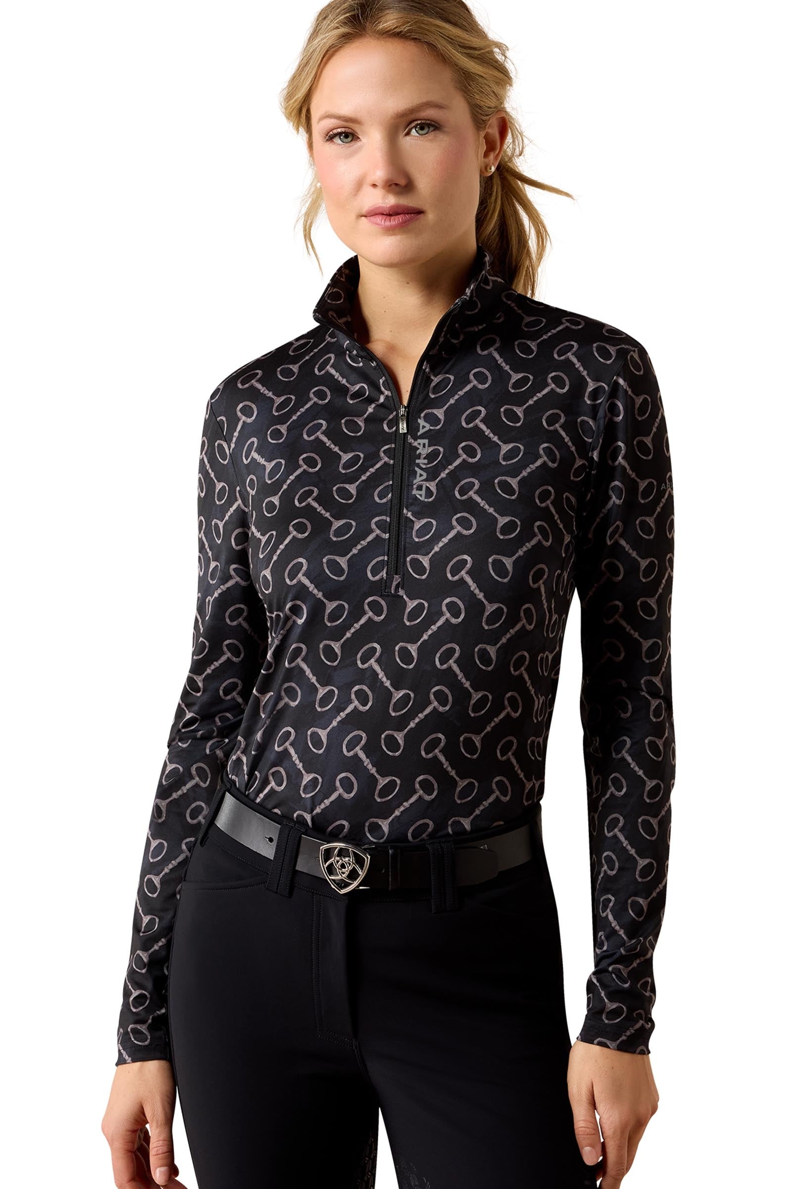 Ariat Women's Lunaveil 1/2 Zip Baselayer Women’s Riding Clothing