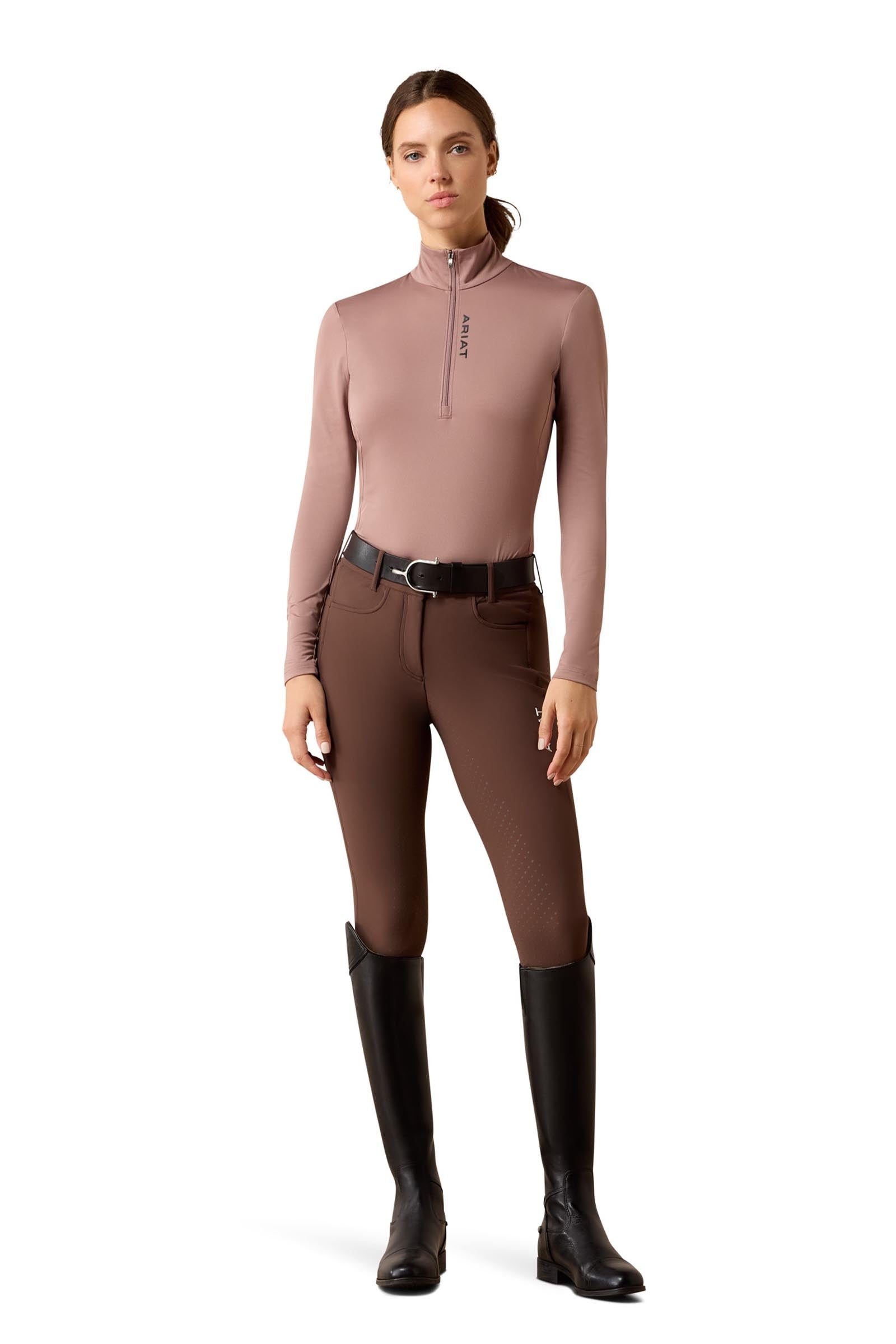 Ariat Women's Lunaveil 1/2 Zip Baselayer Women’s Riding Clothing