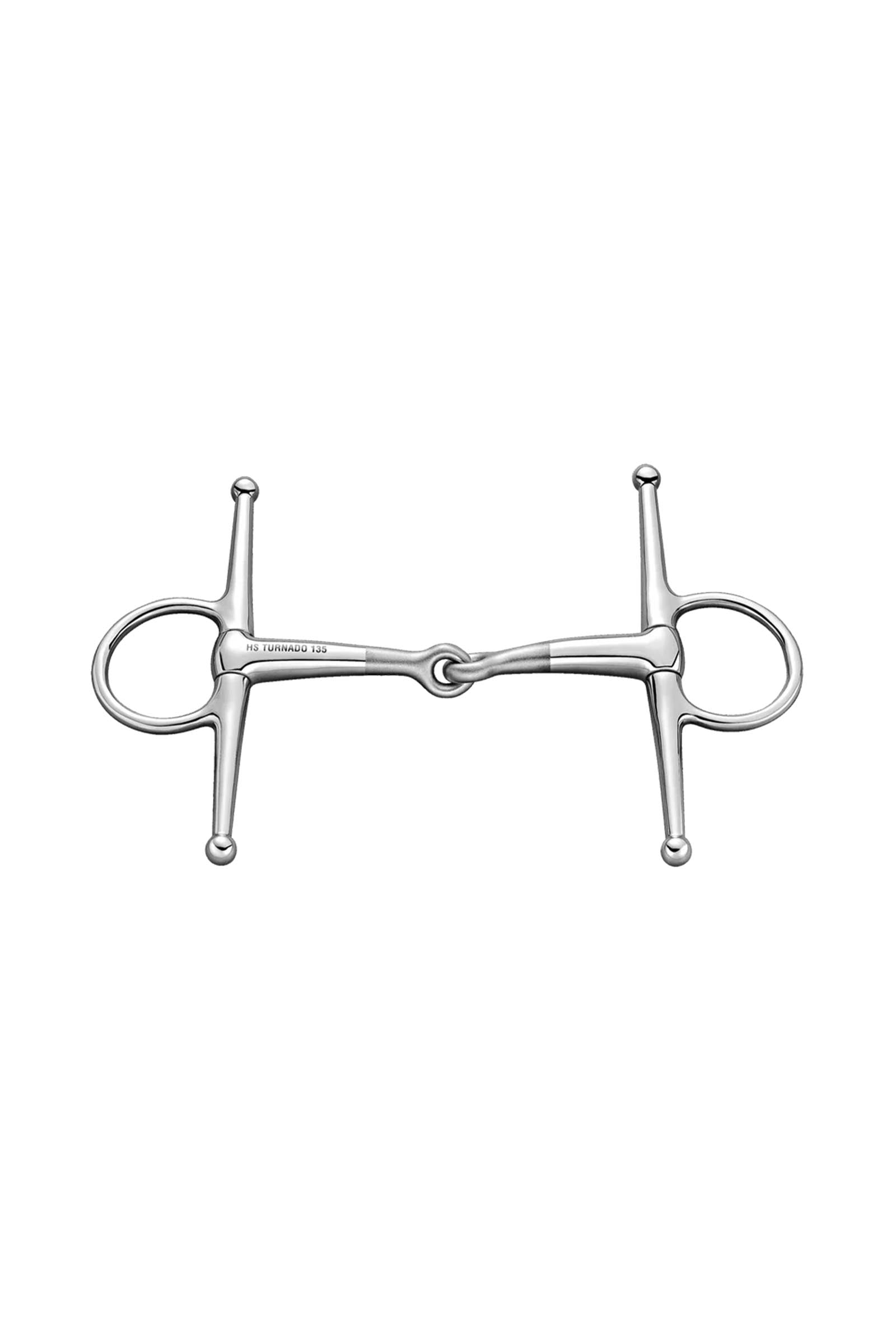 Sprenger Turnado Full Cheek Snaffle, Singl Jt. 16mm, Stainless St. Horse Bits
