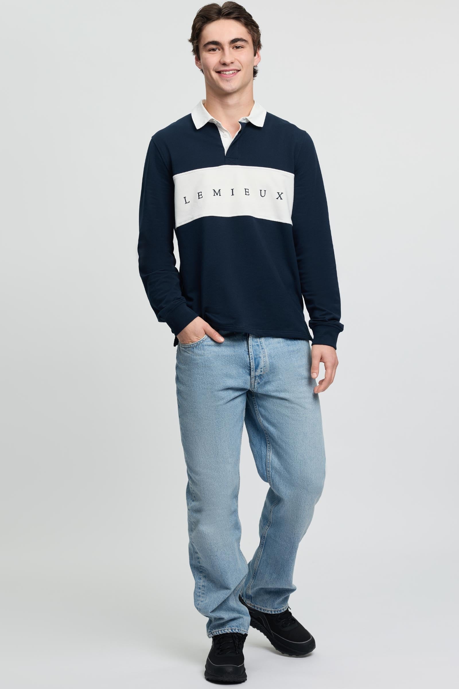 LeMieux Men's Rugby Shirt Mens Riding Clothing