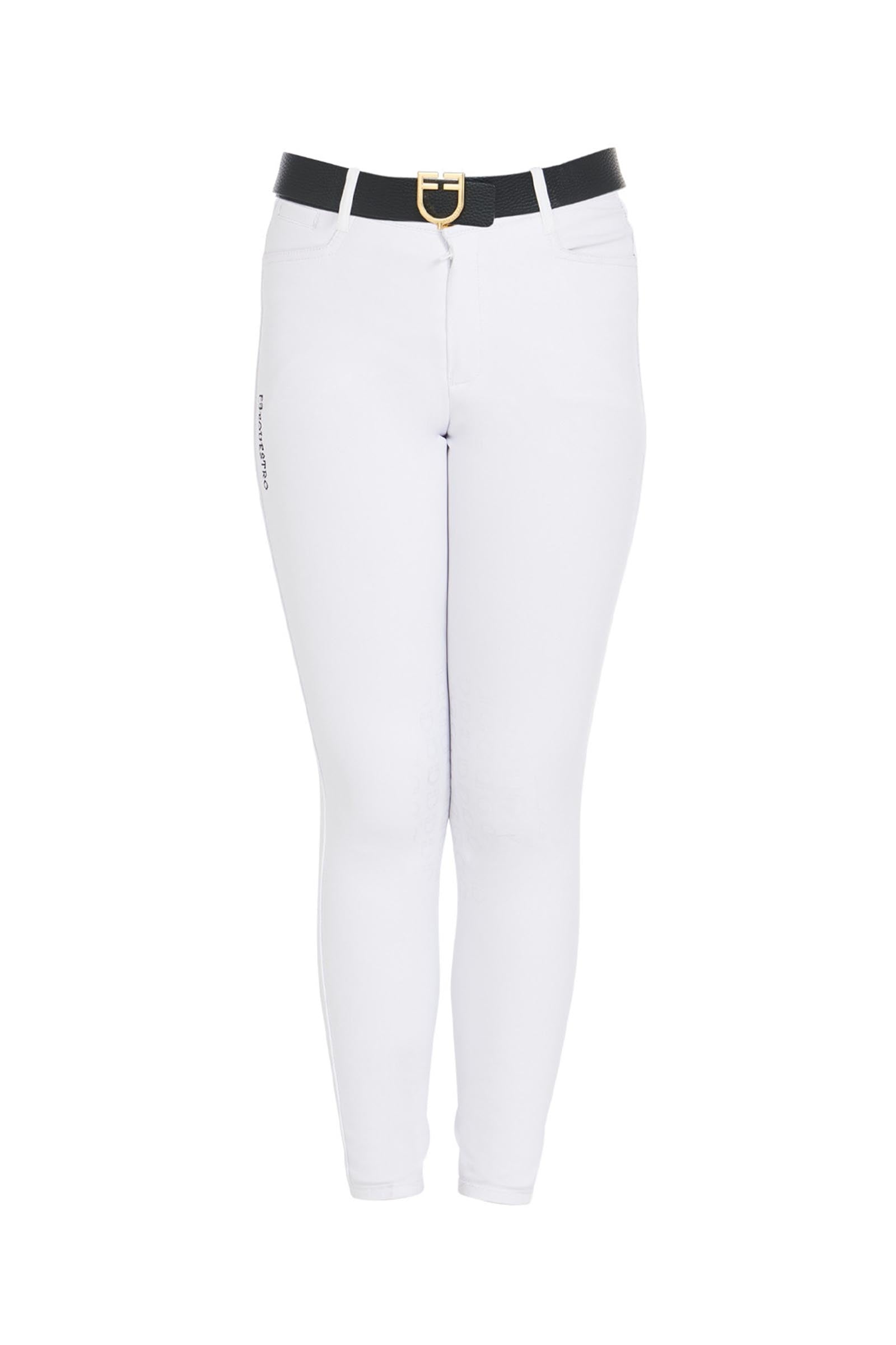 Equestro Kids' Unisex Slim Knee Fit Breeches Kids Apparel