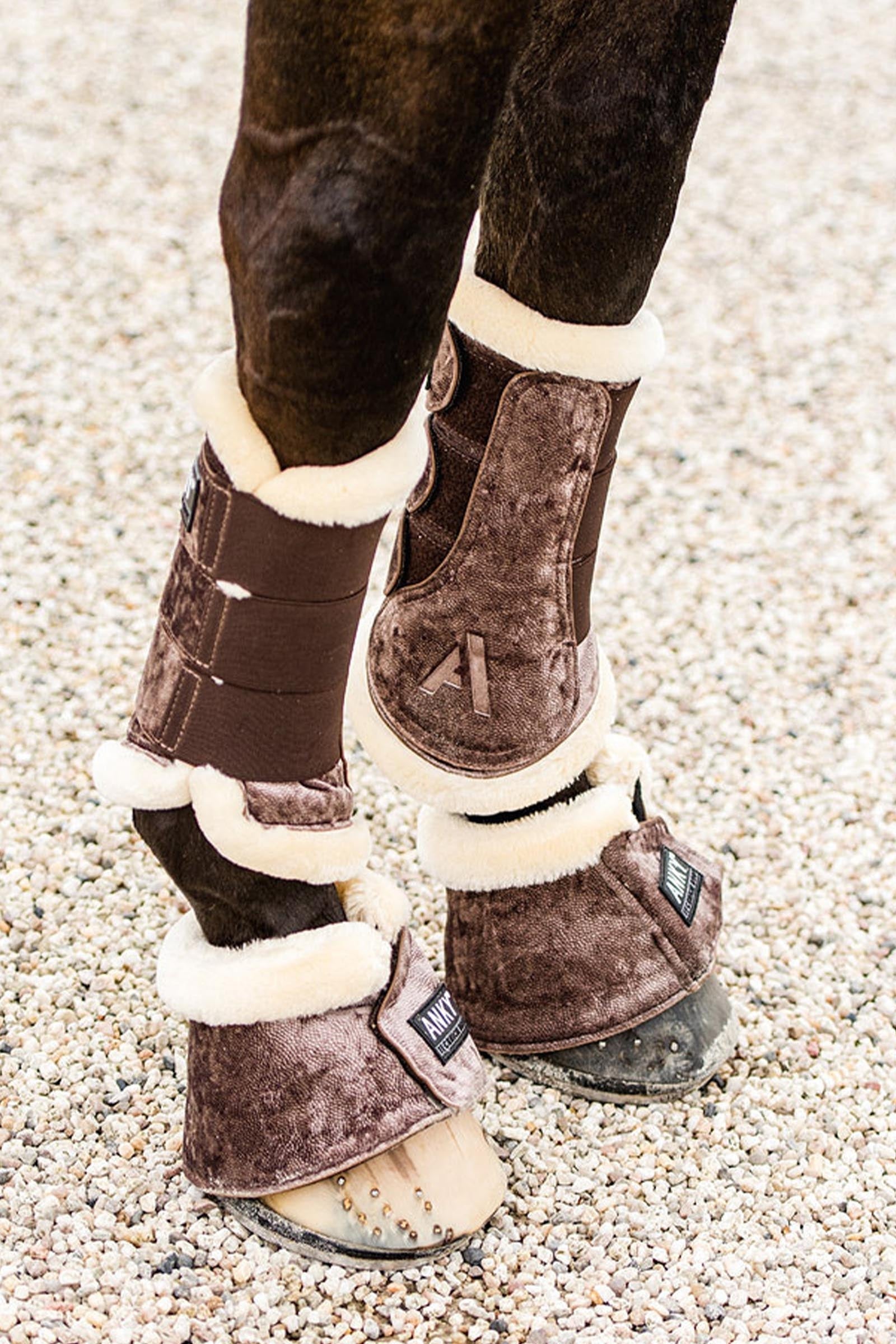 Anky ANKY Jubilee Faux Fur Bell Boots Leg & Hoof Protection