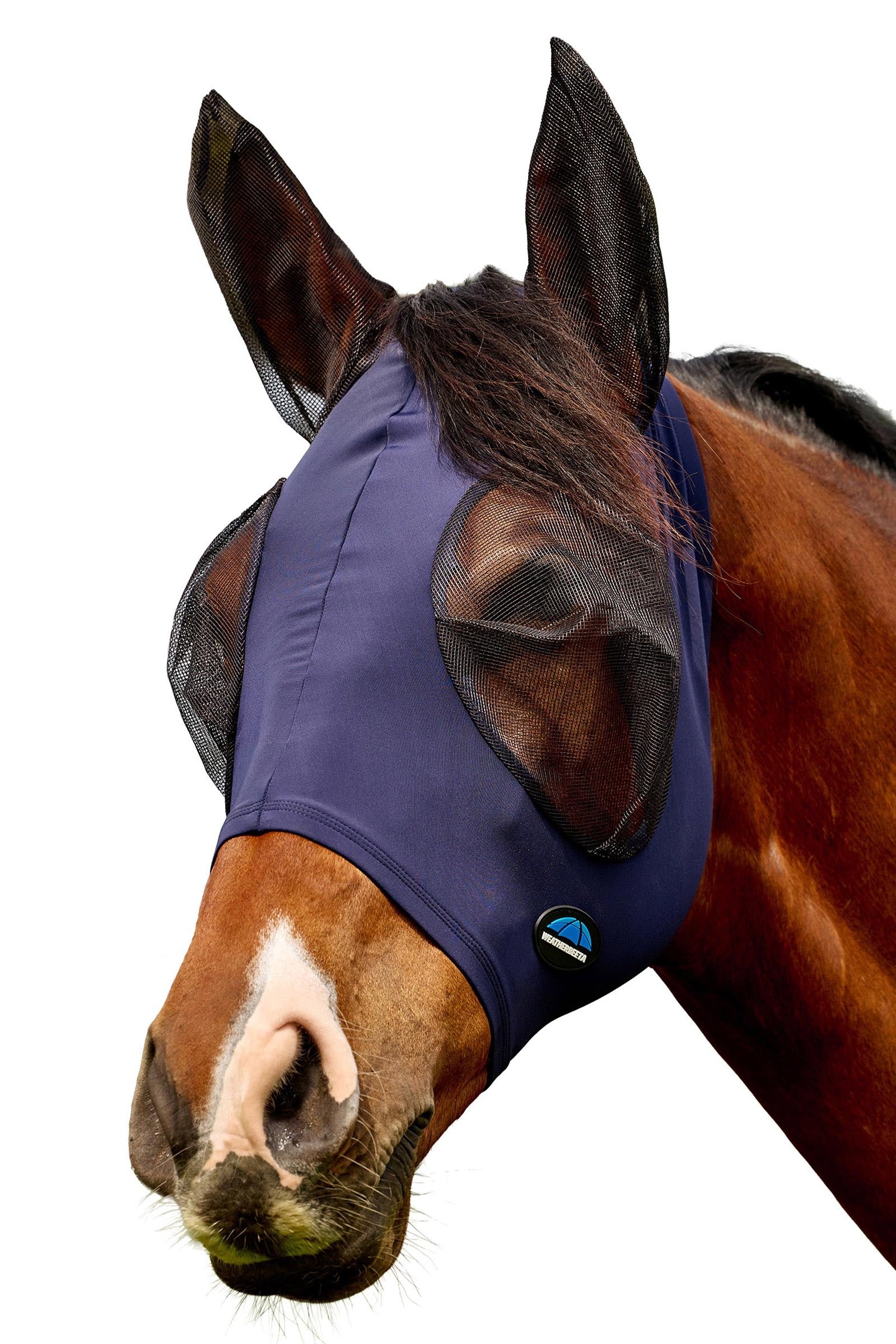 Weatherbeeta Comfitec Deluxe Stretch Fly Mask With Ears Antifly Protection for Horses