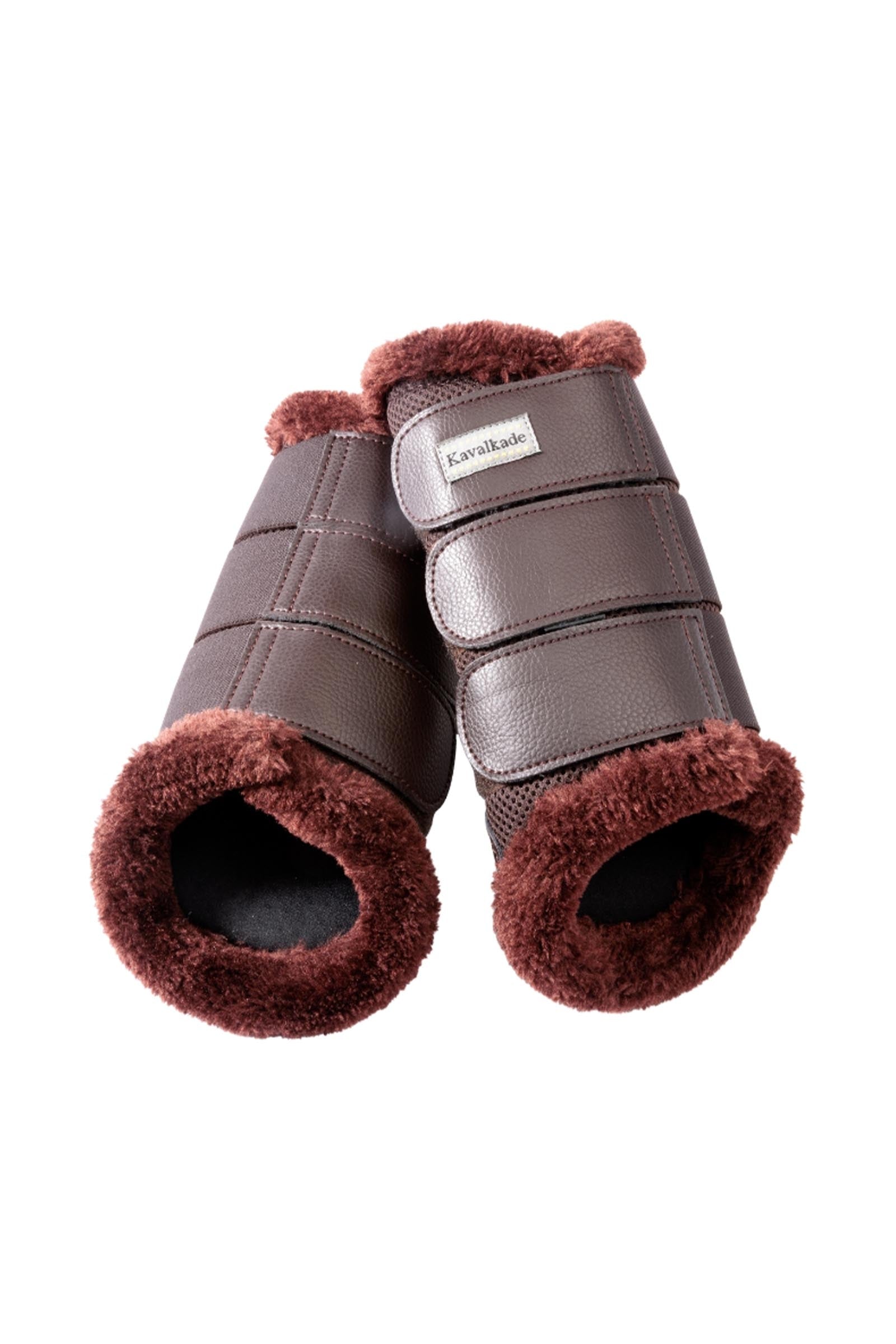 Kavalkade Anatomic Mesh Tendon Boots With Faux Fur Leg & Hoof Protection