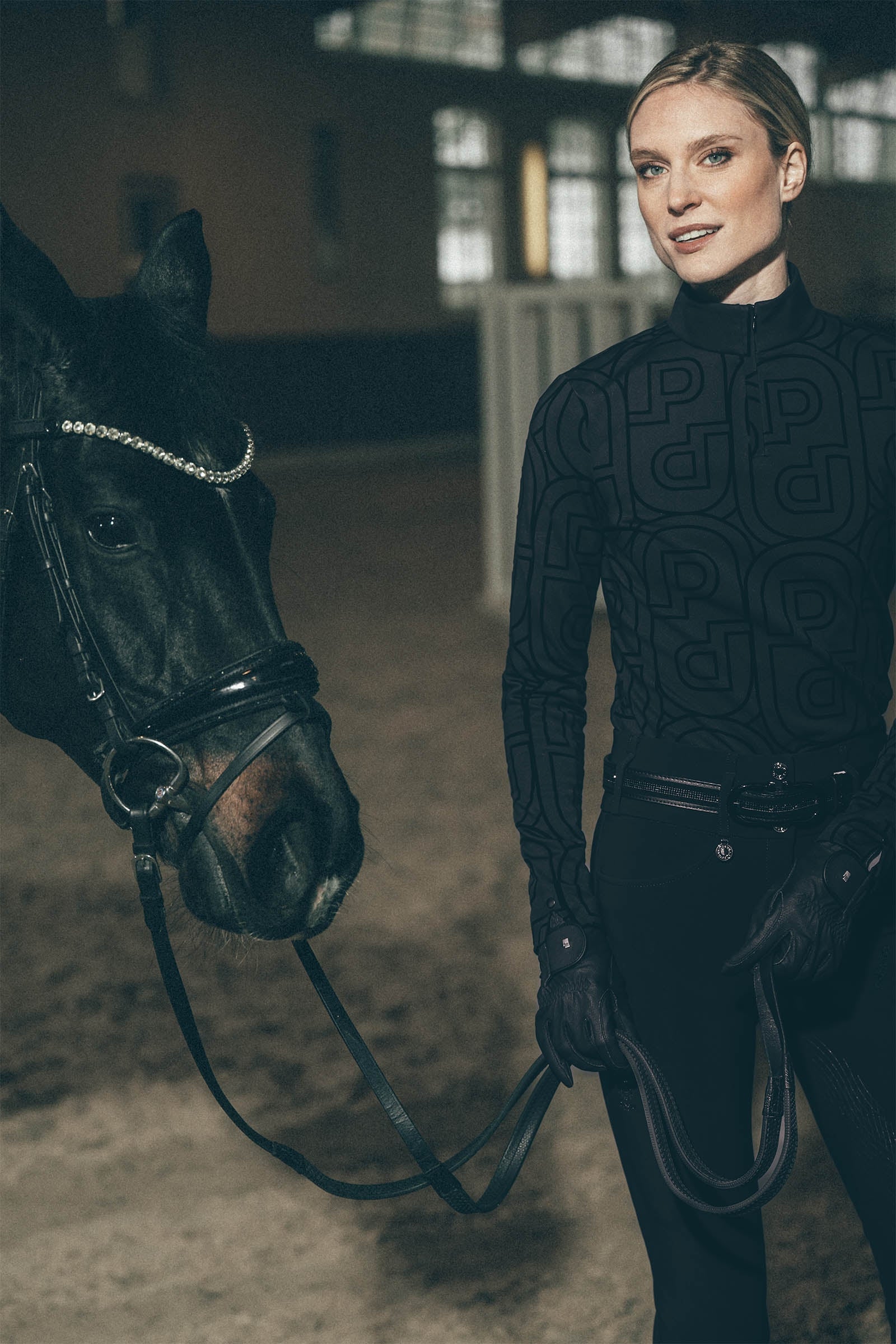 Pikeur Selection FW26 ZIP Womens Print Shirt Women’s Riding Clothing