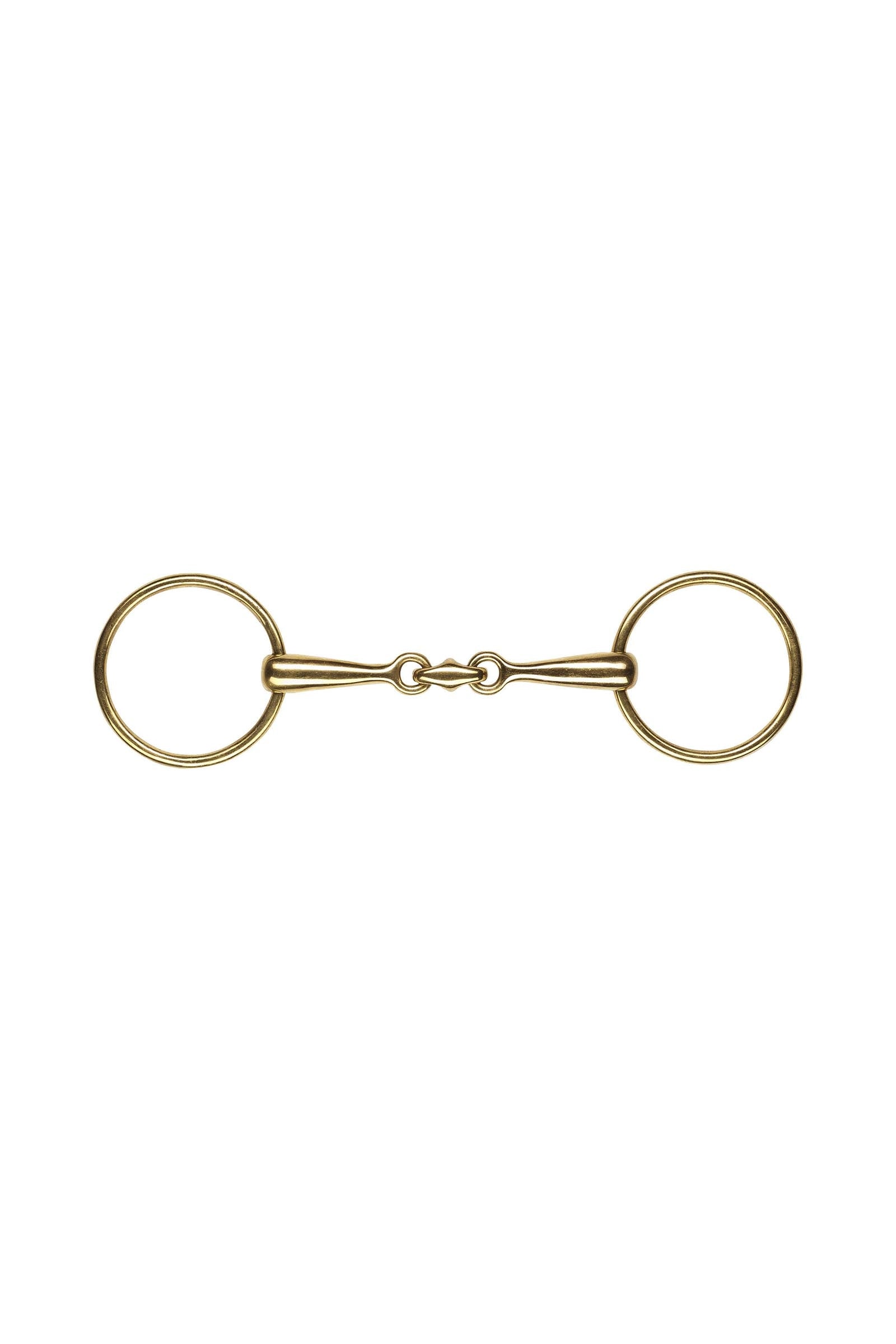 Feeling FEELING Anatomical Cyprium Thin Ring Snaffle Horse Bits